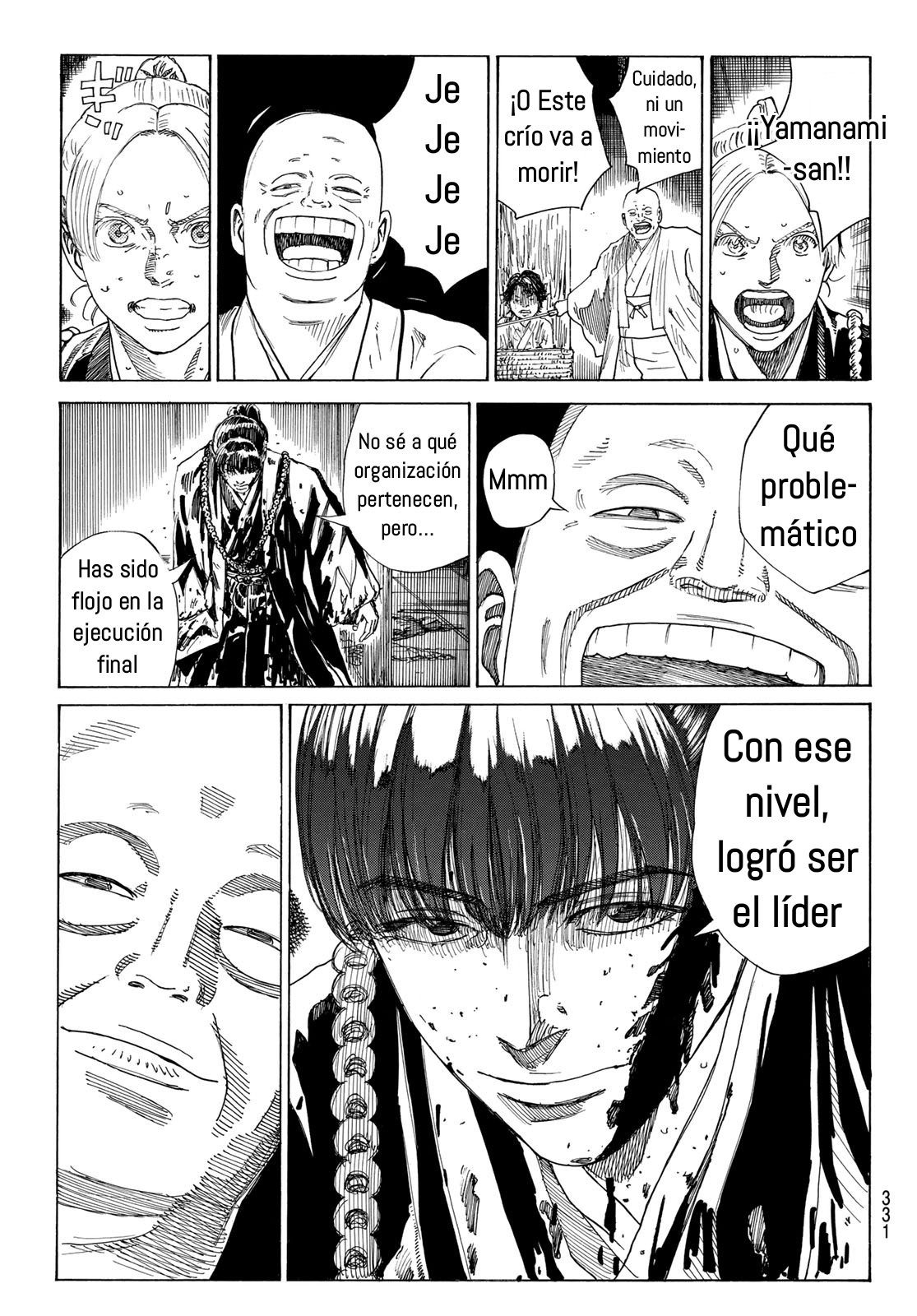 Ao no Miburo —Shinsengumi Hen— Capitulo 18 página 9