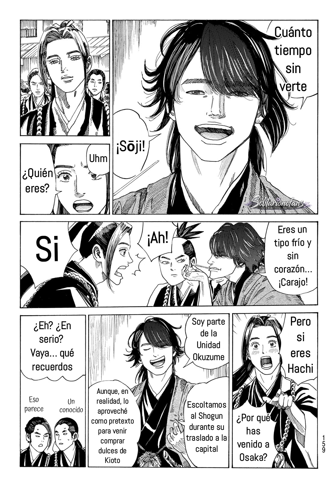 Ao no Miburo —Shinsengumi Hen— Capitulo 19 página 15