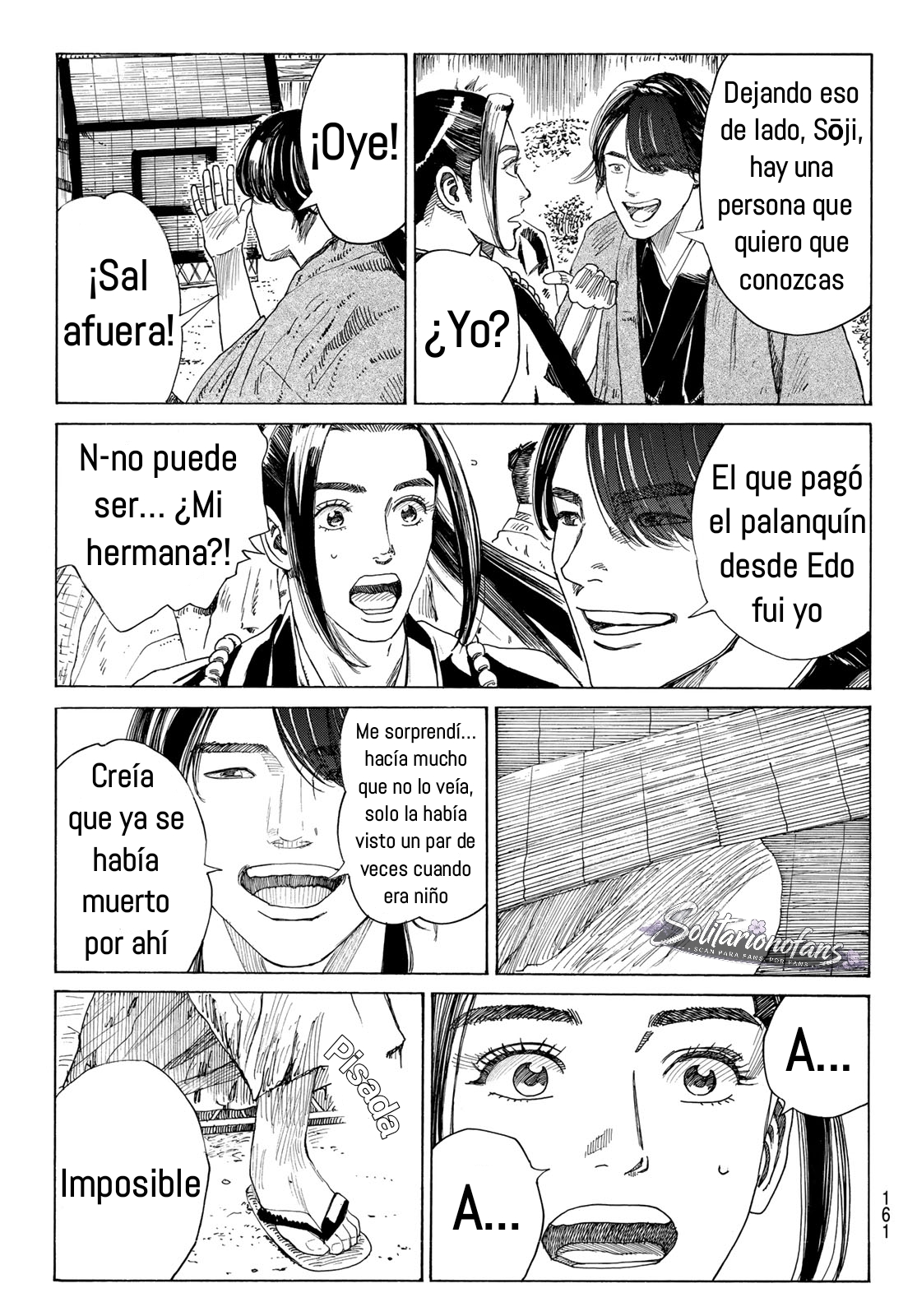 Ao no Miburo —Shinsengumi Hen— Capitulo 19 página 17