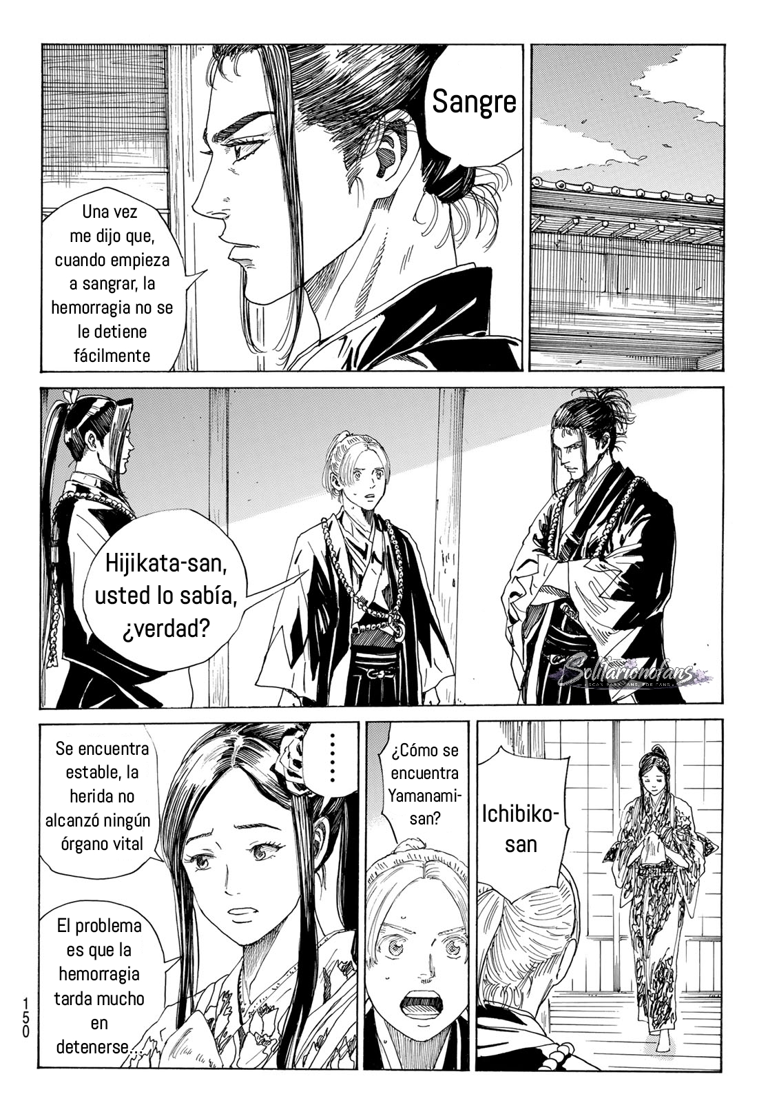 Ao no Miburo —Shinsengumi Hen— Capitulo 19 página 6