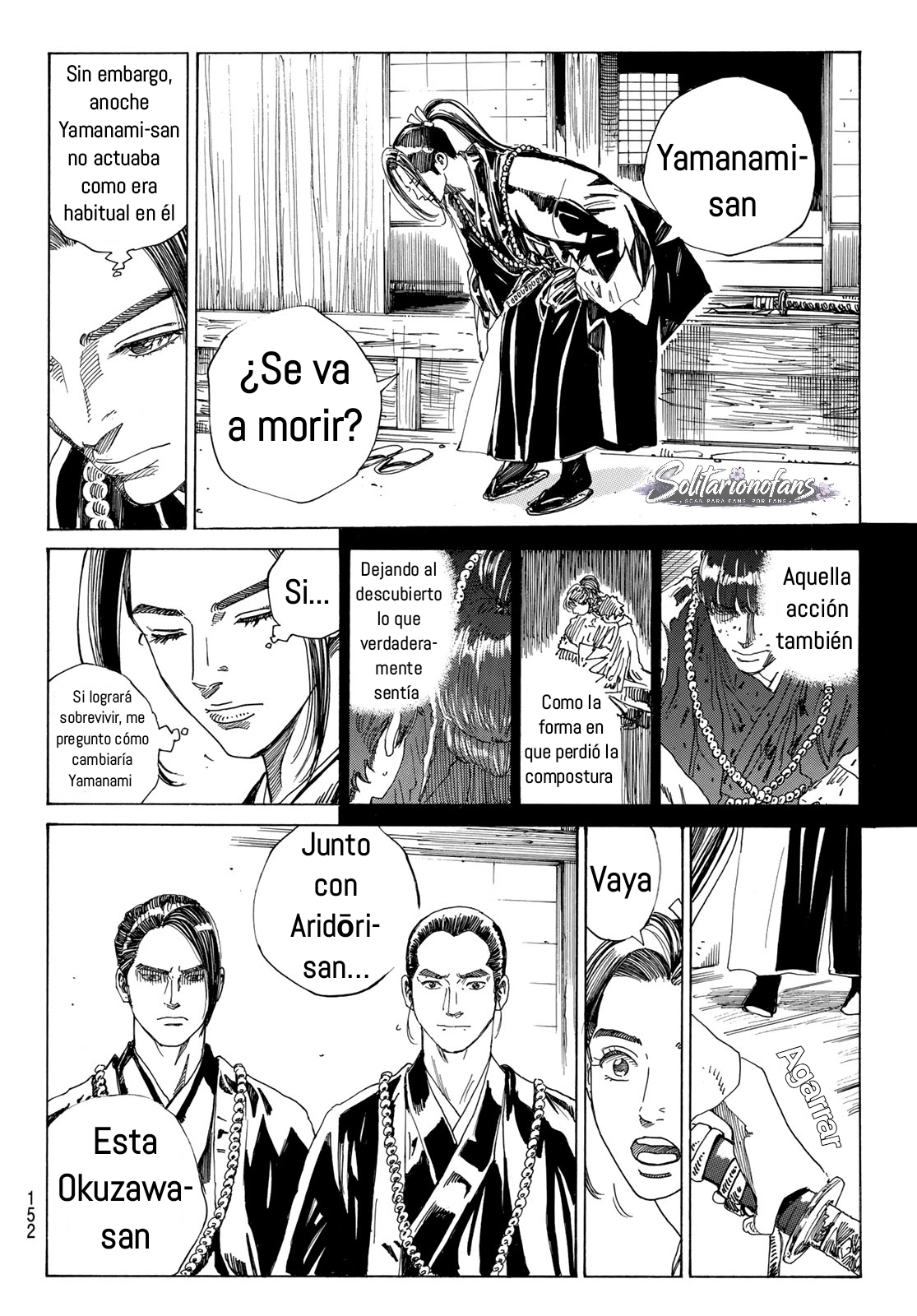 Ao no Miburo —Shinsengumi Hen— Capitulo 19 página 8