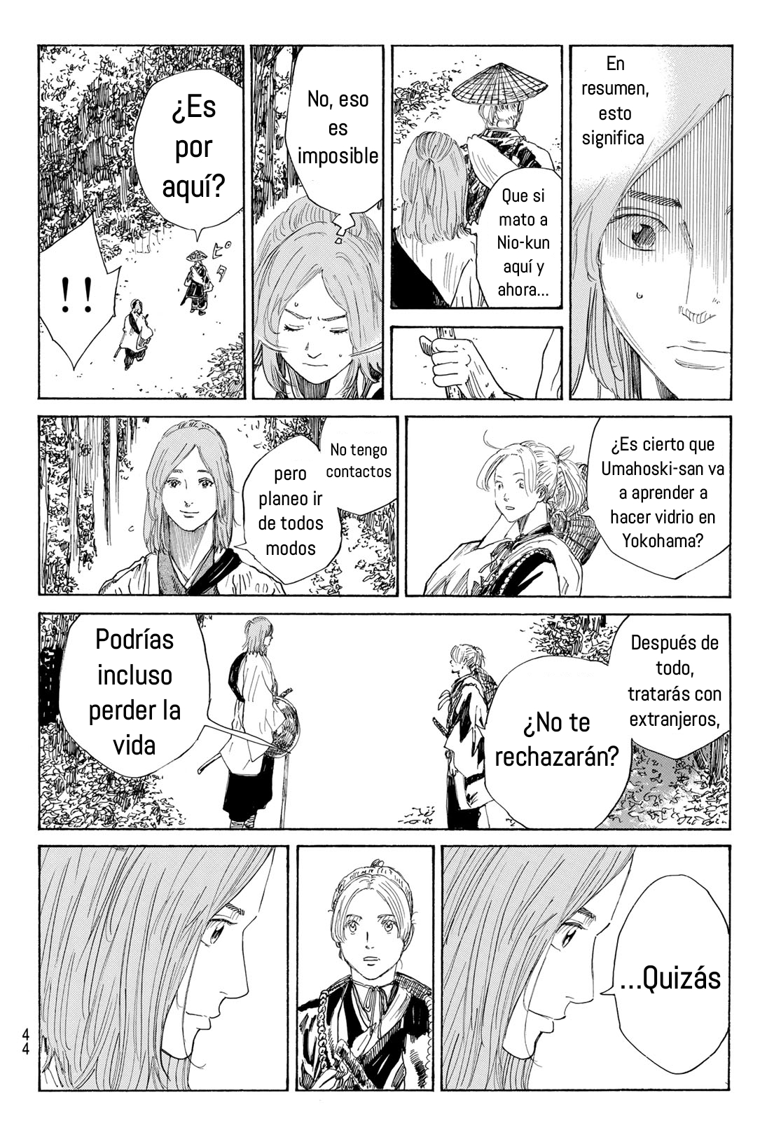 Ao no Miburo —Shinsengumi Hen— Capitulo 2 página 10