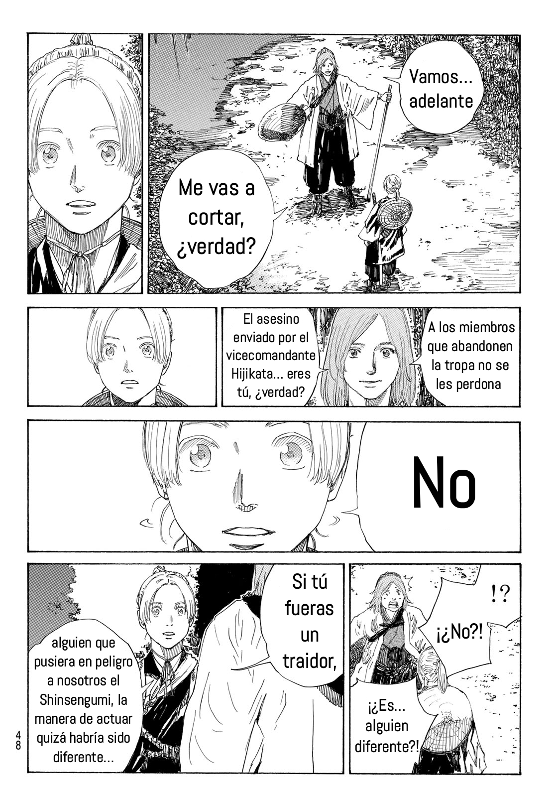Ao no Miburo —Shinsengumi Hen— Capitulo 2 página 14