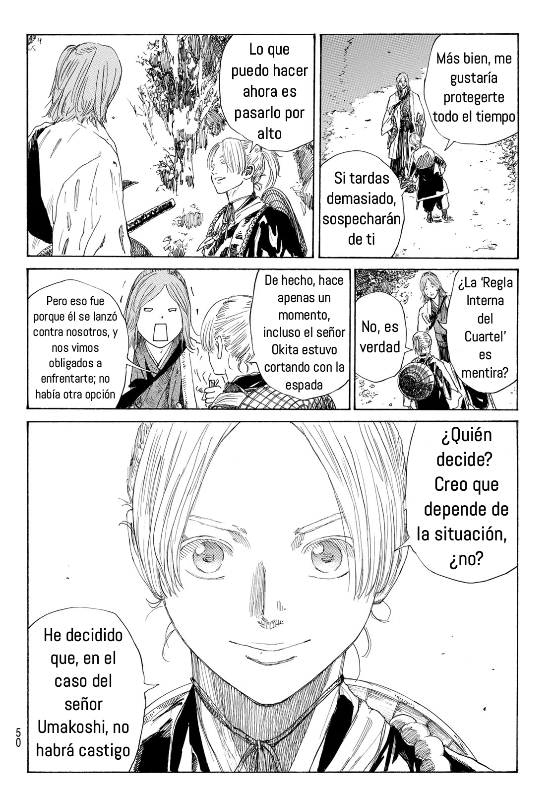 Ao no Miburo —Shinsengumi Hen— Capitulo 2 página 16