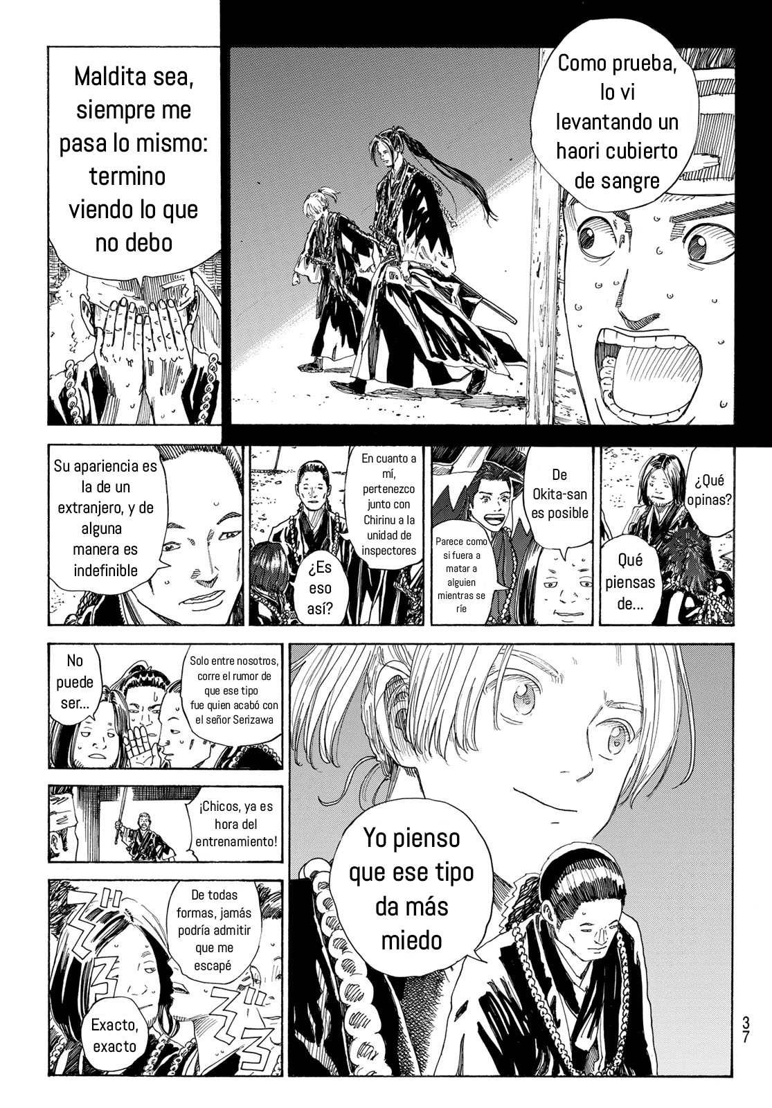 Ao no Miburo —Shinsengumi Hen— Capitulo 2 página 3