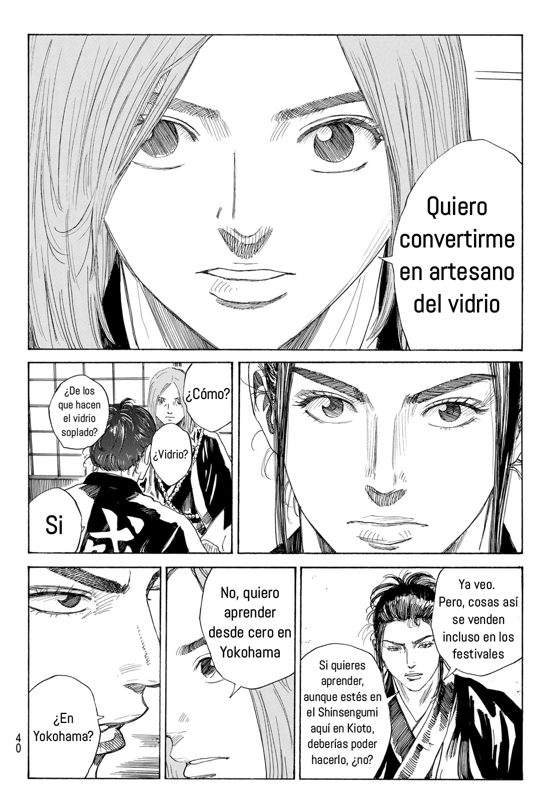 Ao no Miburo —Shinsengumi Hen— Capitulo 2 página 6