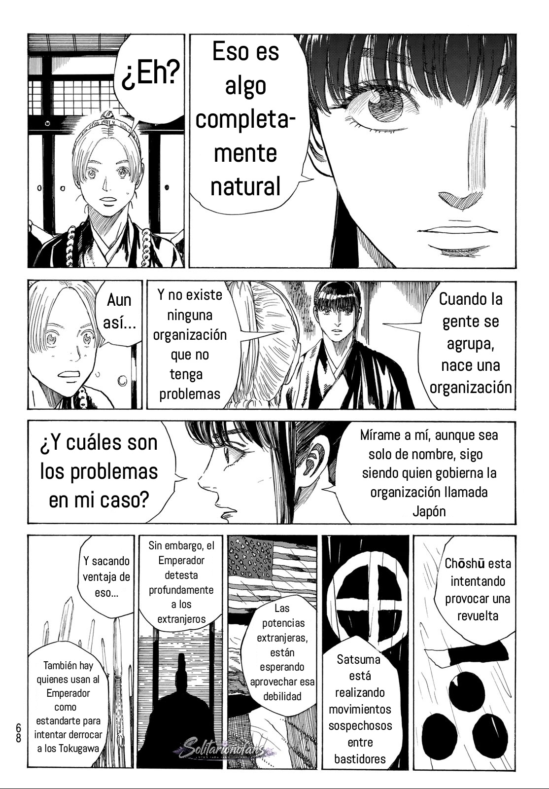 Ao no Miburo —Shinsengumi Hen— Capitulo 20 página 10