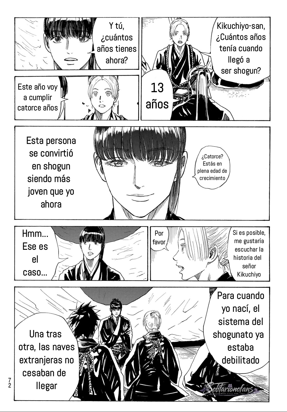 Ao no Miburo —Shinsengumi Hen— Capitulo 20 página 14