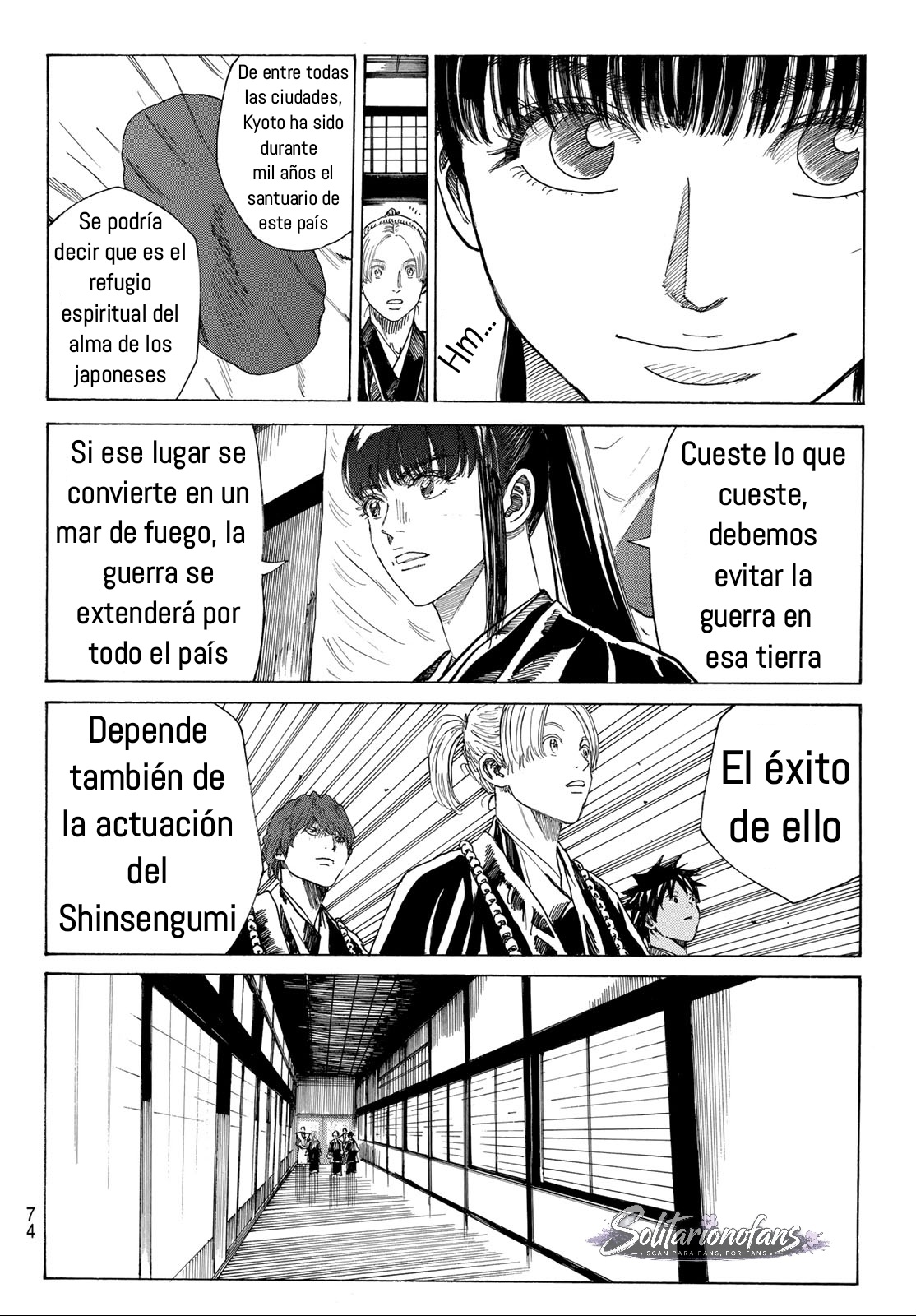 Ao no Miburo —Shinsengumi Hen— Capitulo 20 página 16