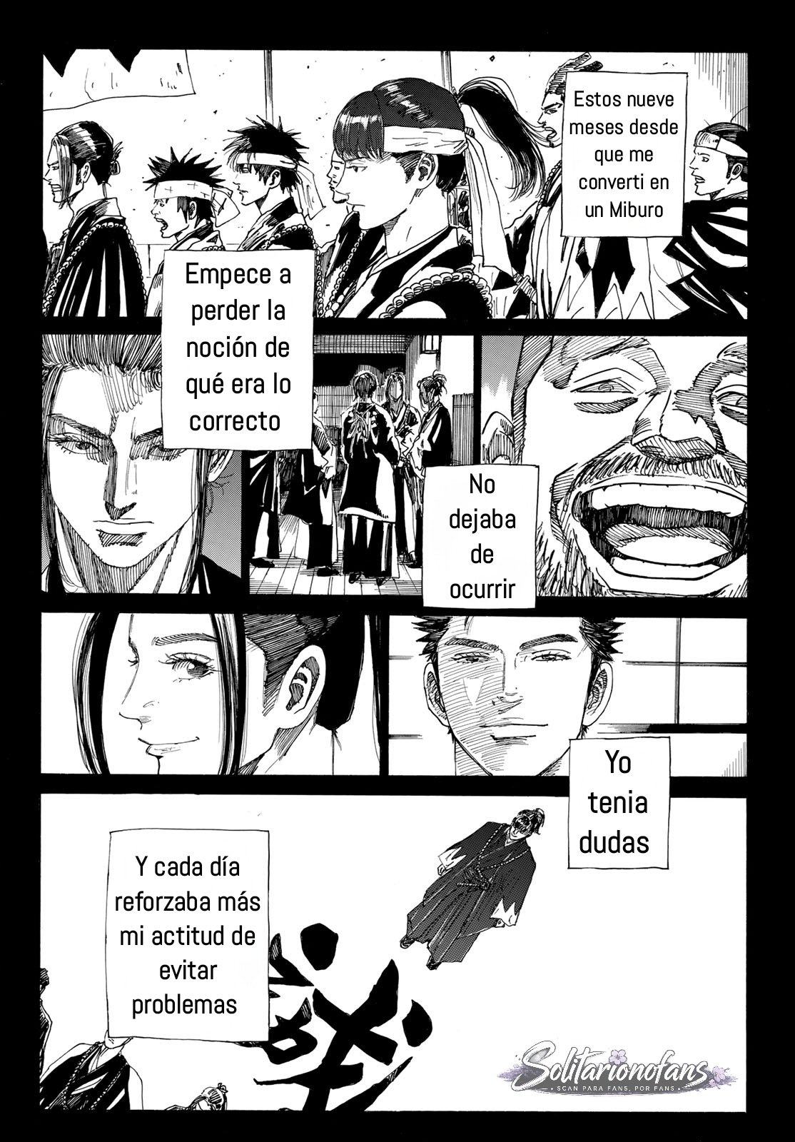 Ao no Miburo —Shinsengumi Hen— Capitulo 21 página 10