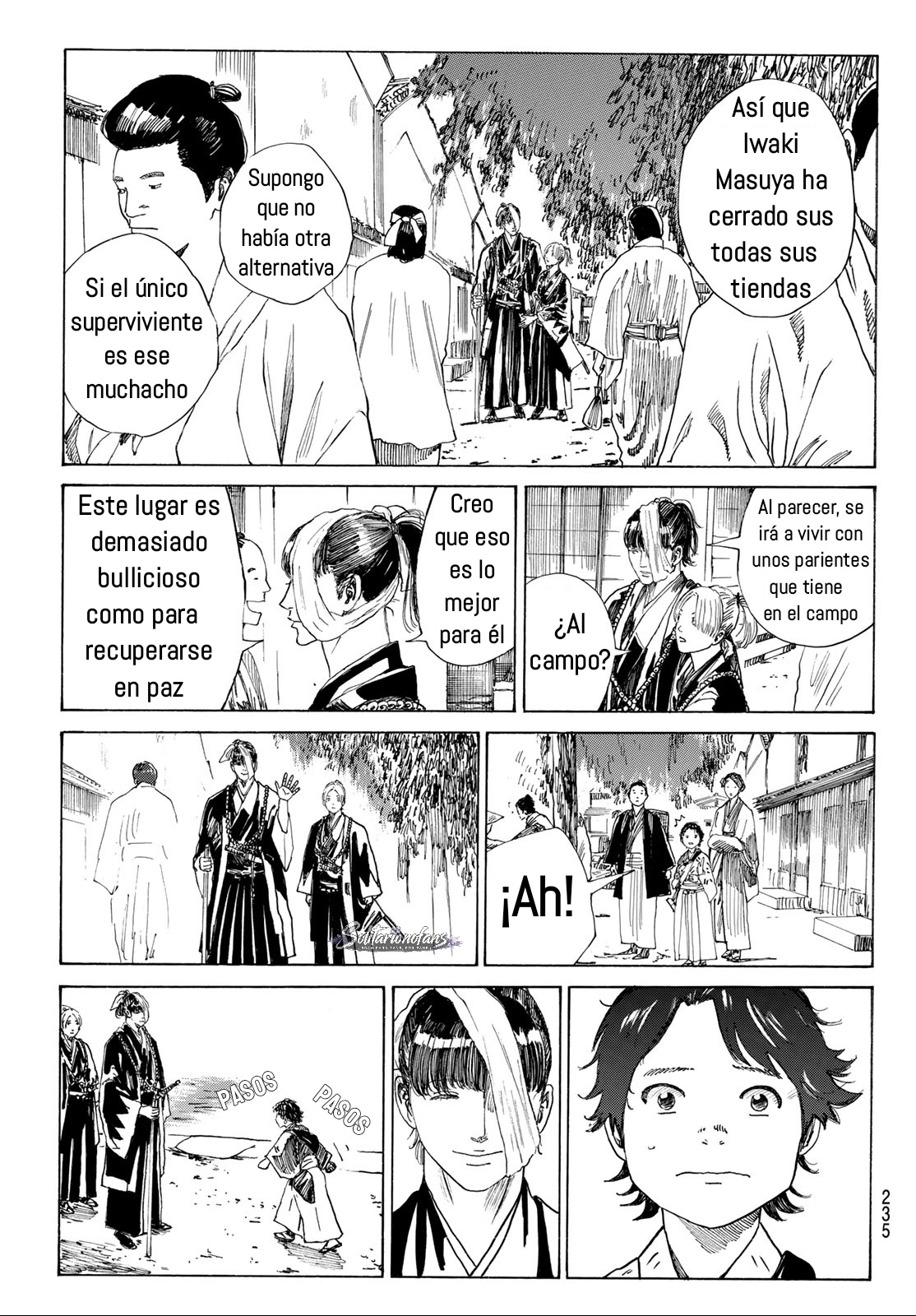Ao no Miburo —Shinsengumi Hen— Capitulo 21 página 13