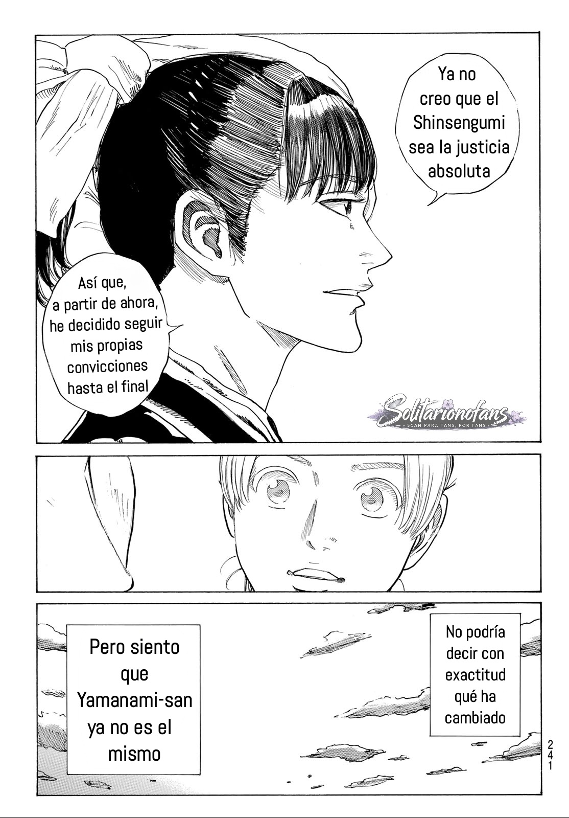 Ao no Miburo —Shinsengumi Hen— Capitulo 21 página 19