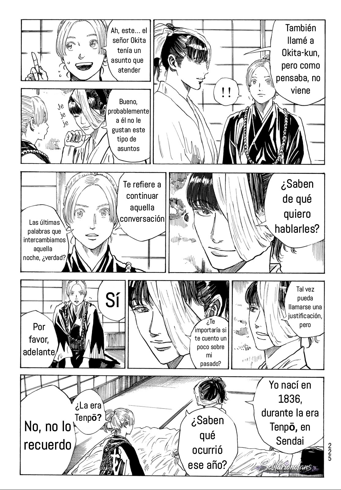 Ao no Miburo —Shinsengumi Hen— Capitulo 21 página 3