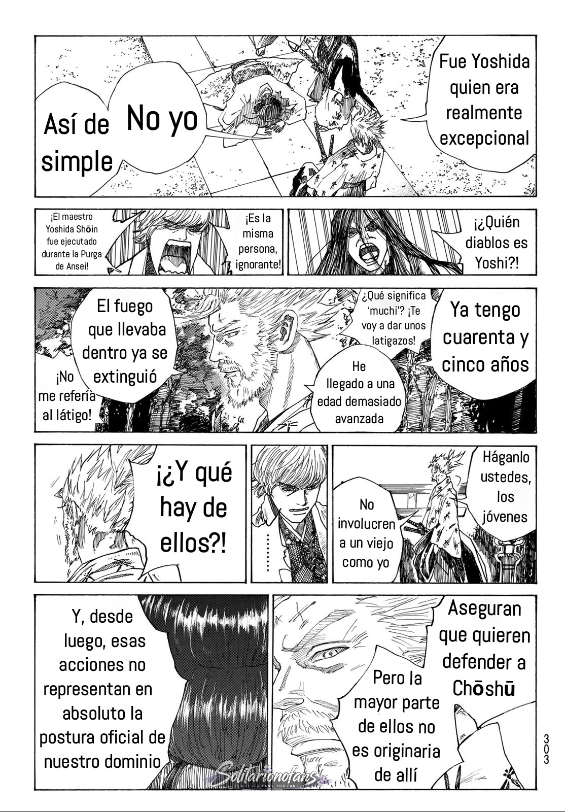 Ao no Miburo —Shinsengumi Hen— Capitulo 22 página 9