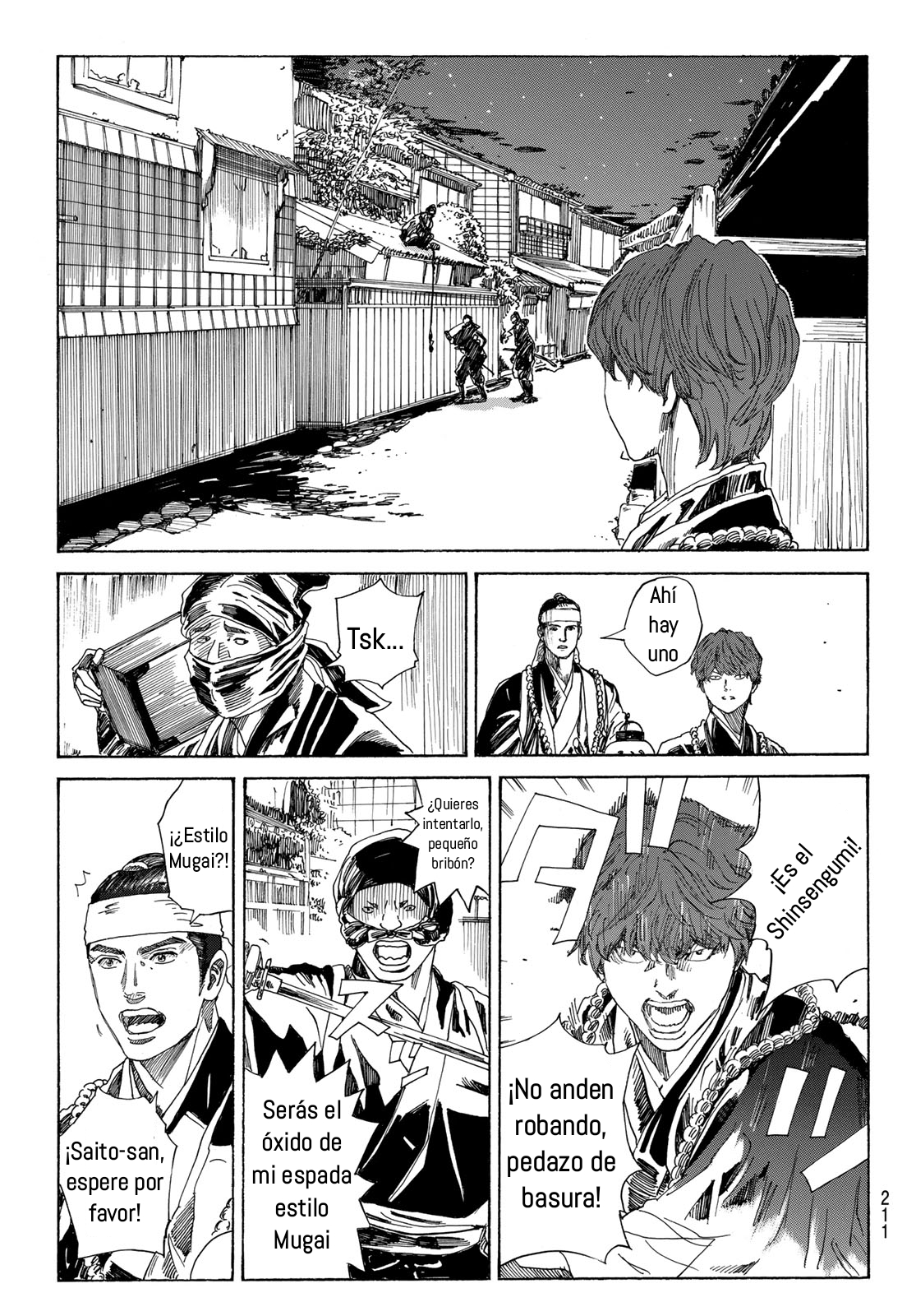 Ao no Miburo —Shinsengumi Hen— Capitulo 3 página 3