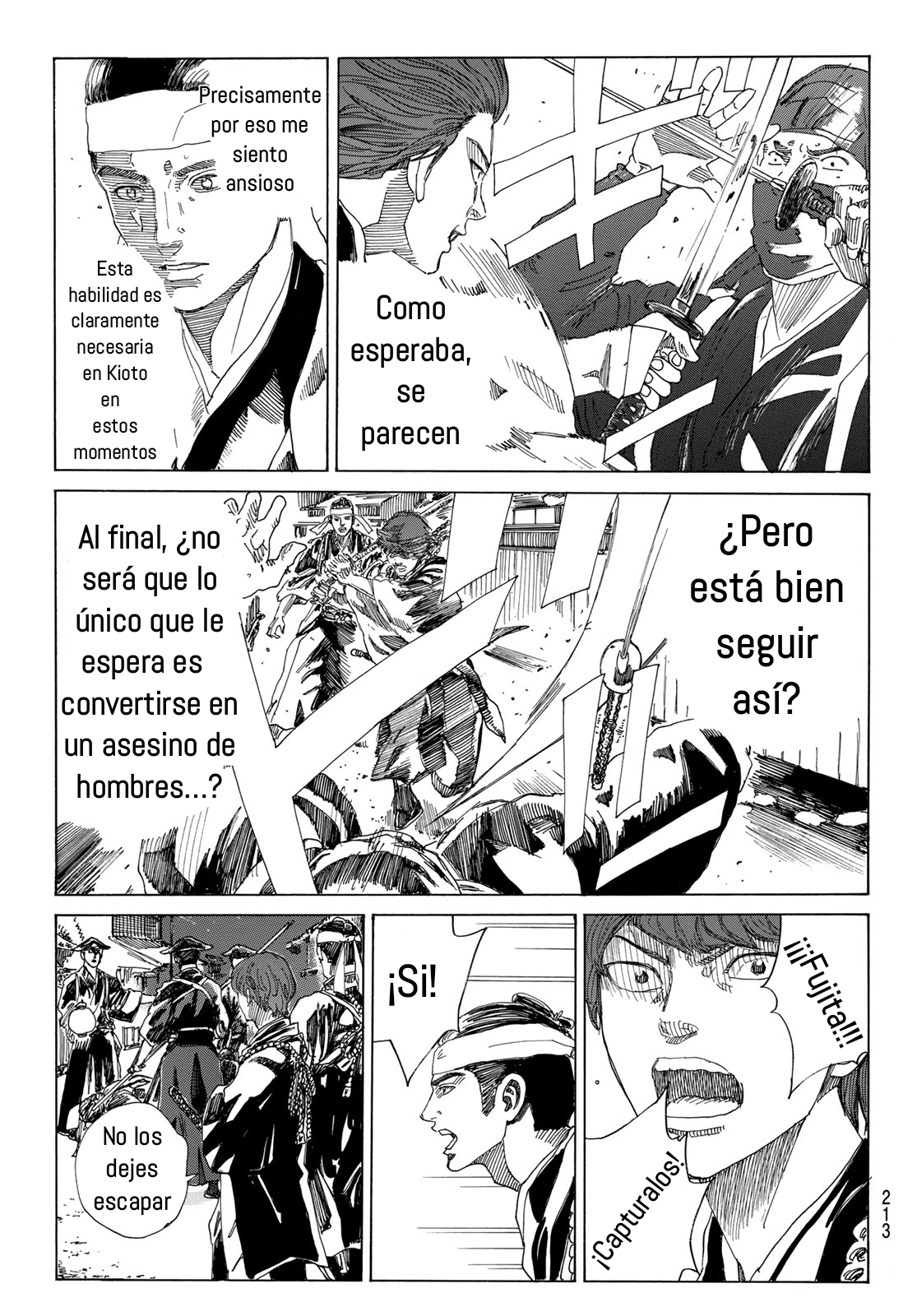 Ao no Miburo —Shinsengumi Hen— Capitulo 3 página 5