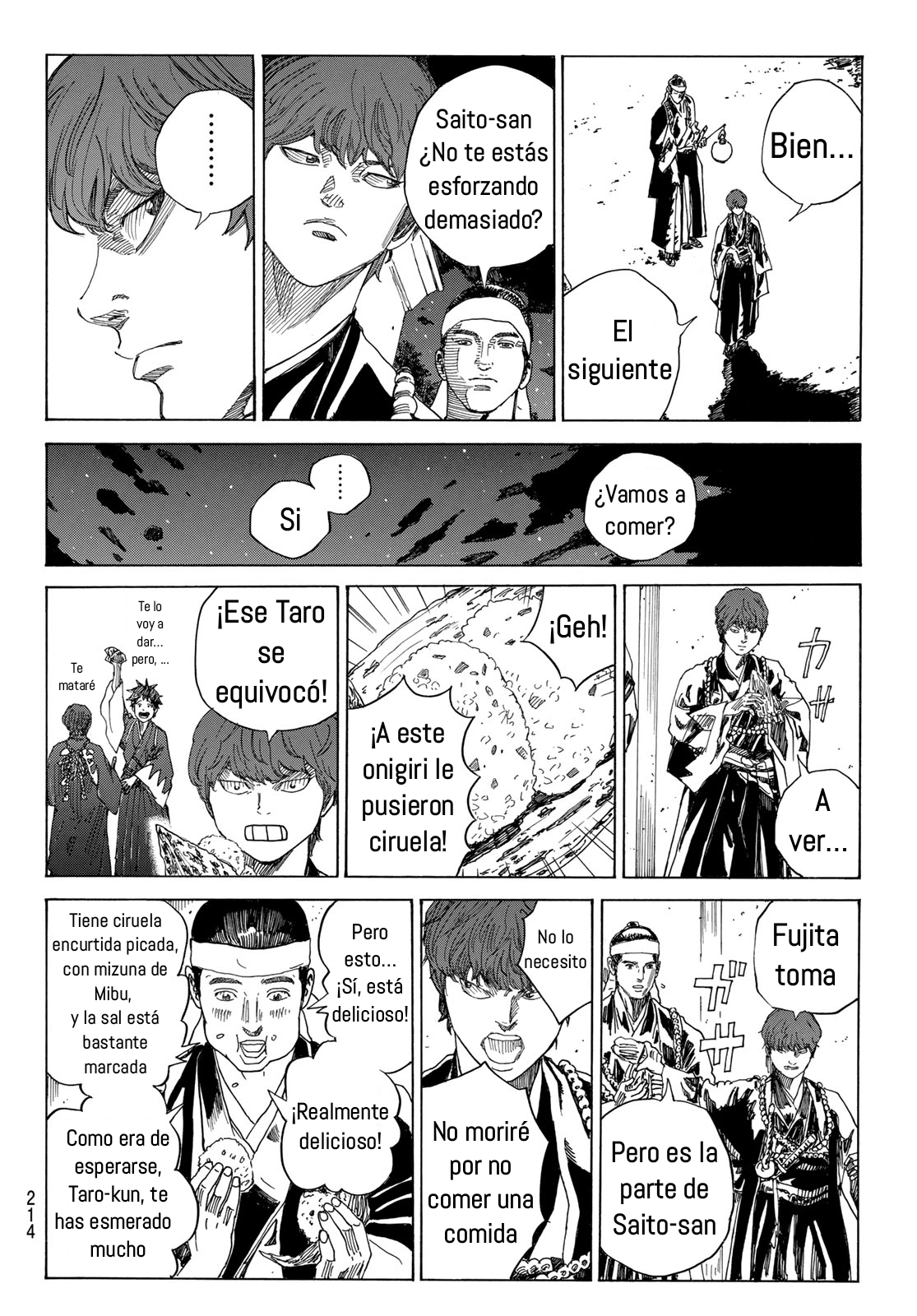 Ao no Miburo —Shinsengumi Hen— Capitulo 3 página 6
