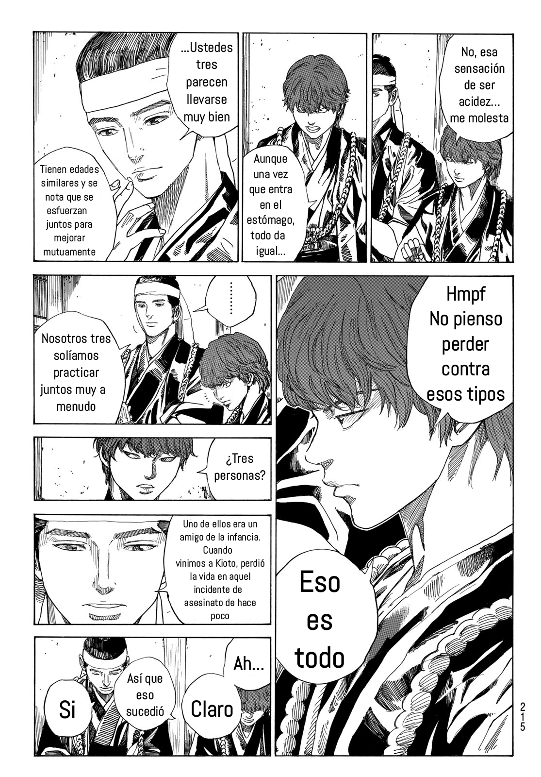 Ao no Miburo —Shinsengumi Hen— Capitulo 3 página 7