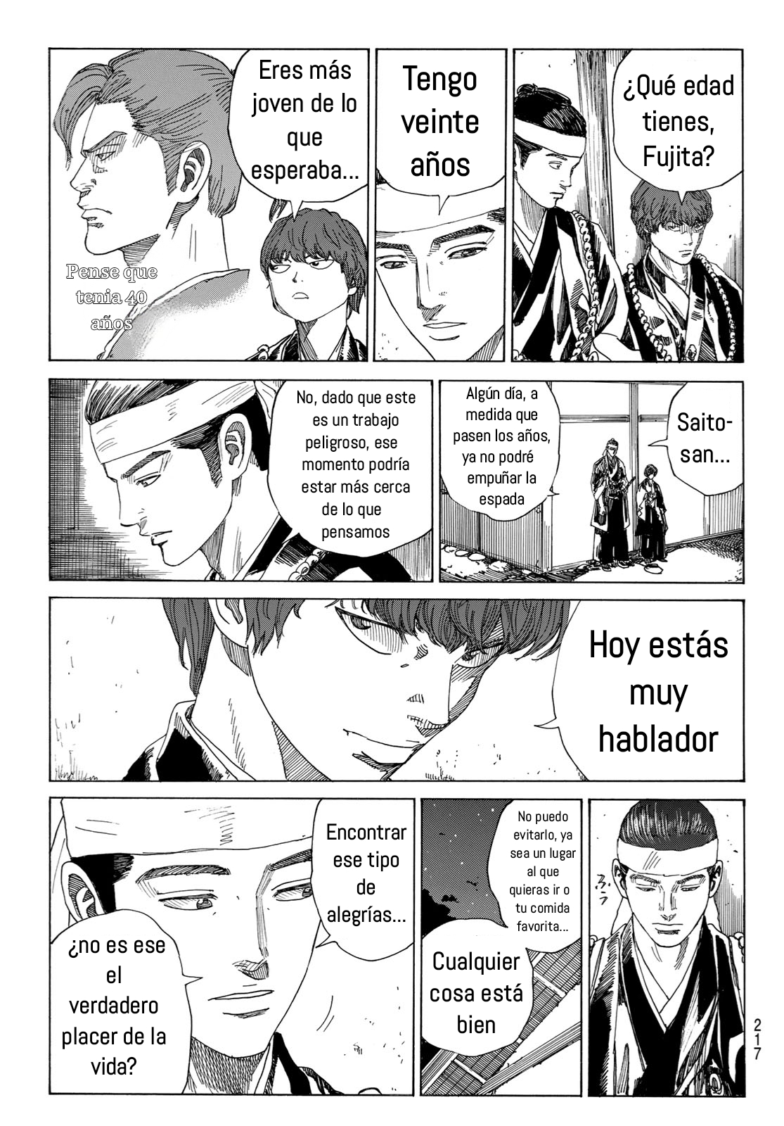 Ao no Miburo —Shinsengumi Hen— Capitulo 3 página 9