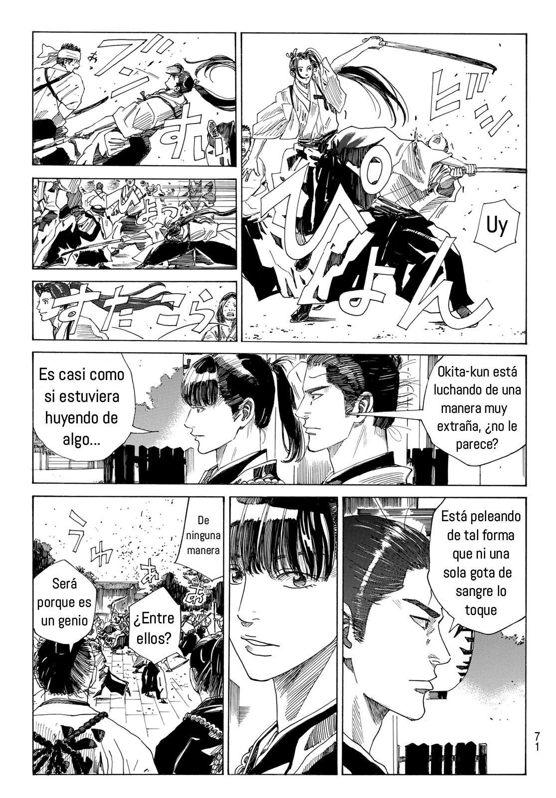 Ao no Miburo —Shinsengumi Hen— Capitulo 4 página 13