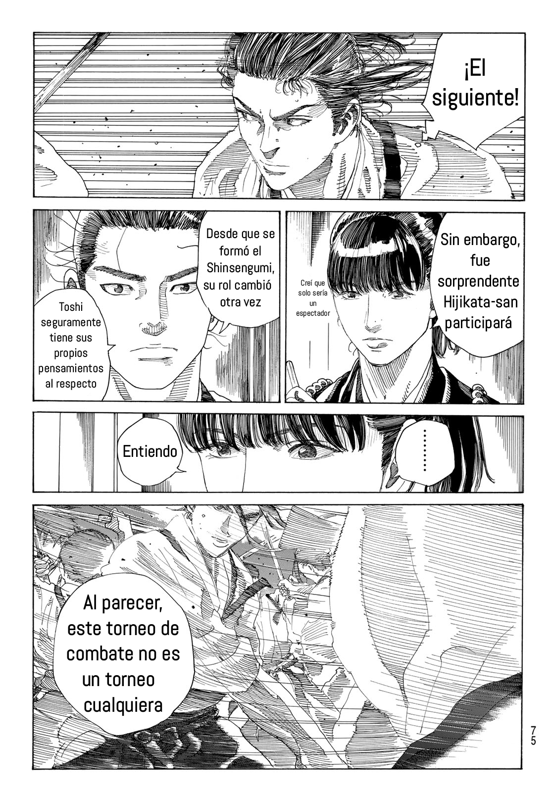 Ao no Miburo —Shinsengumi Hen— Capitulo 4 página 17