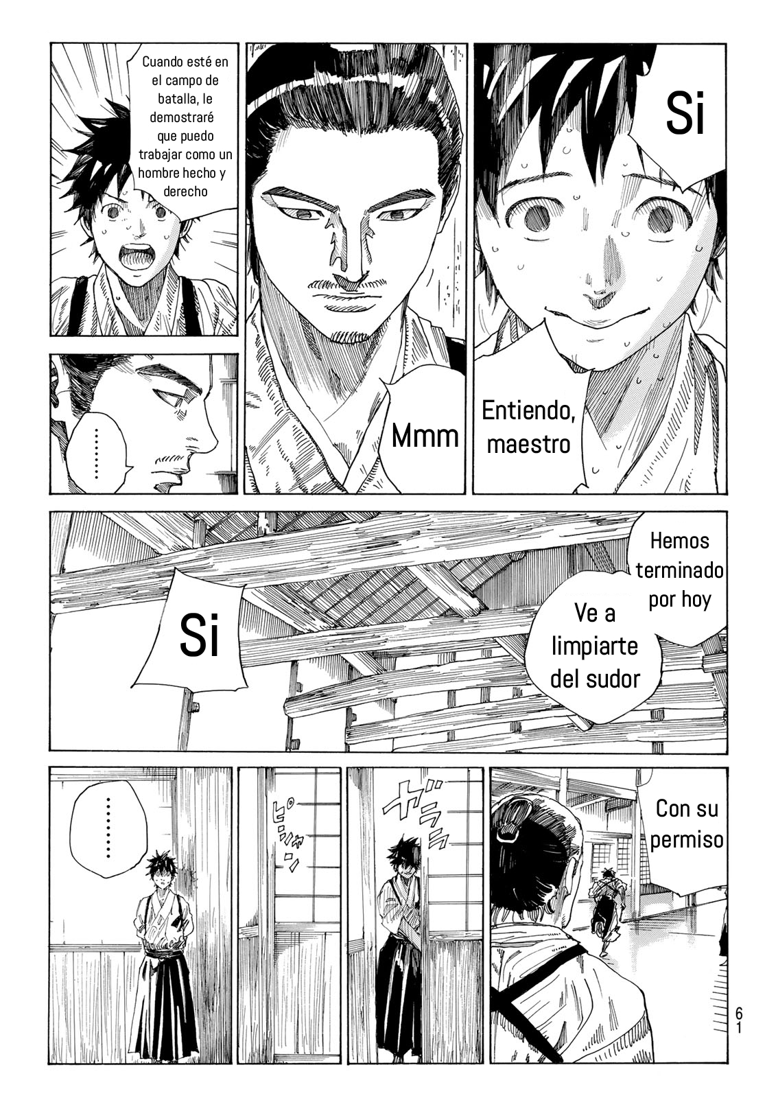 Ao no Miburo —Shinsengumi Hen— Capitulo 4 página 3