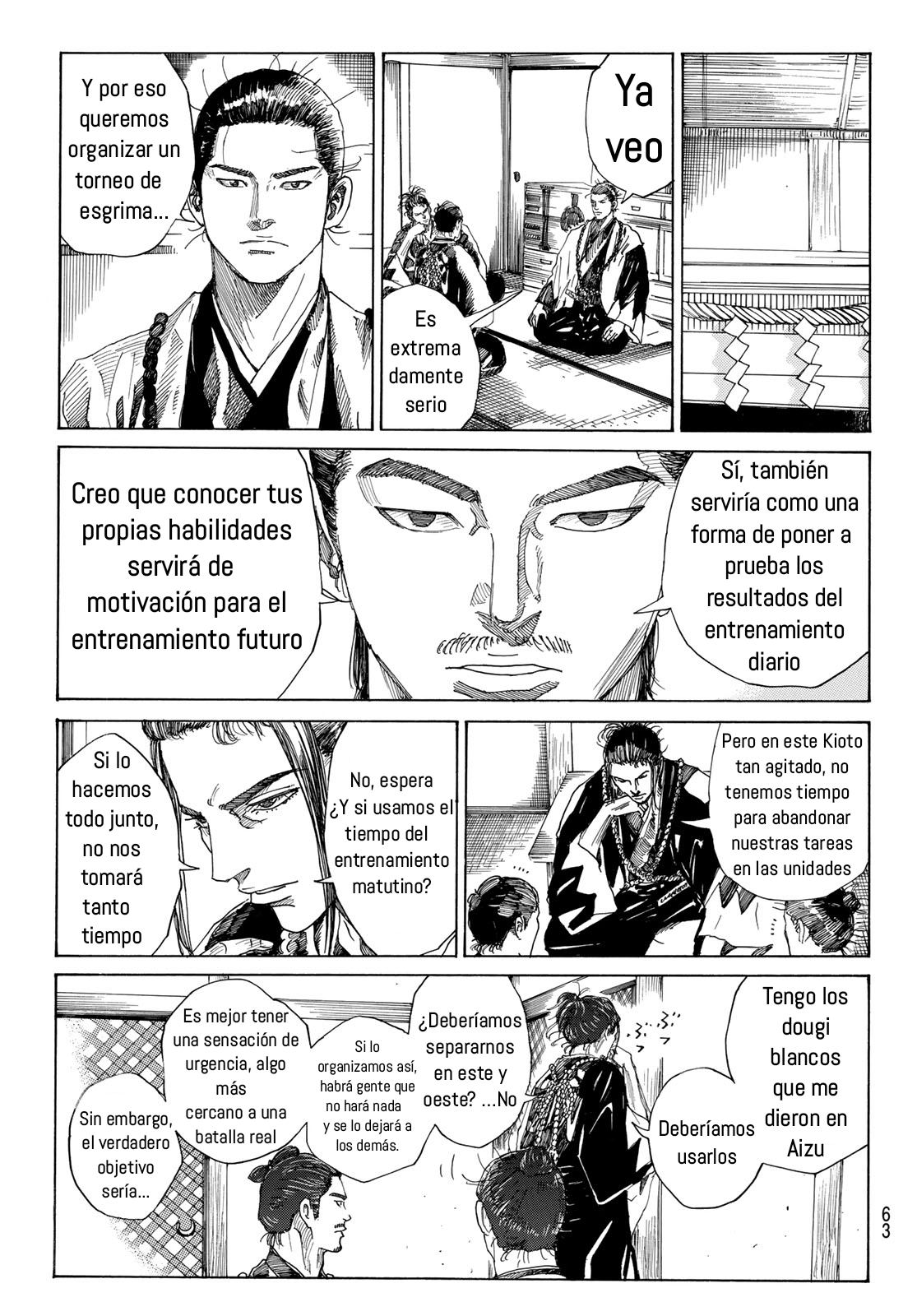 Ao no Miburo —Shinsengumi Hen— Capitulo 4 página 5