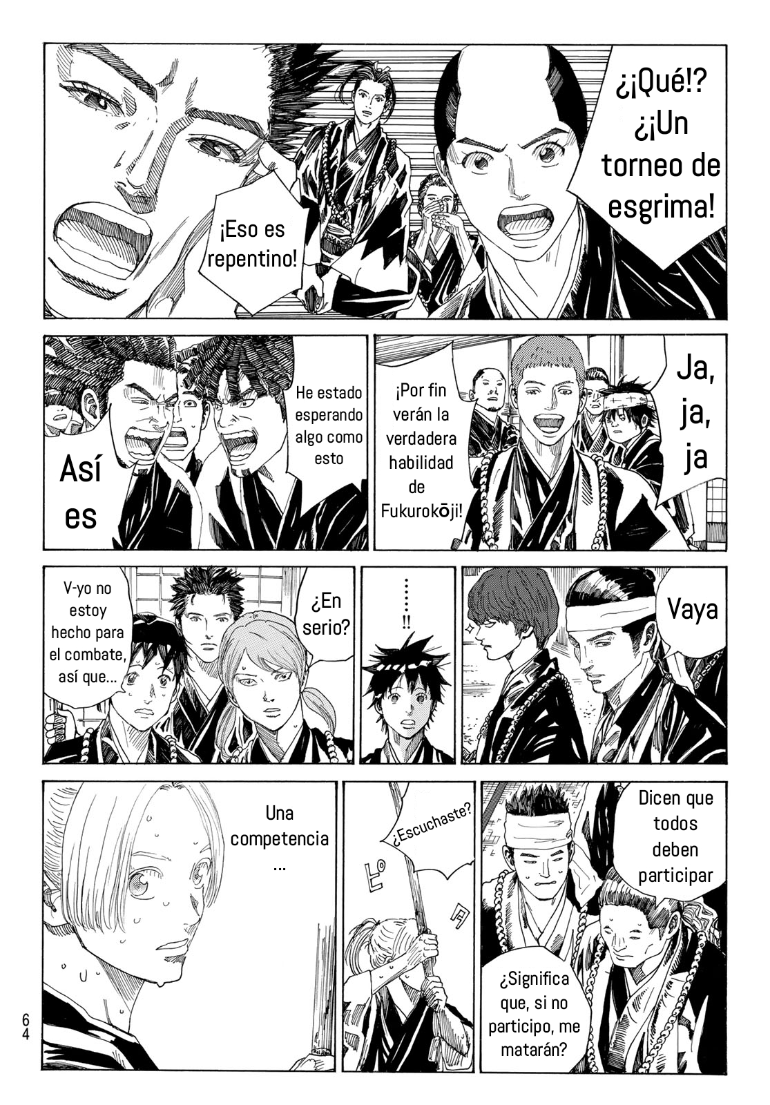 Ao no Miburo —Shinsengumi Hen— Capitulo 4 página 6