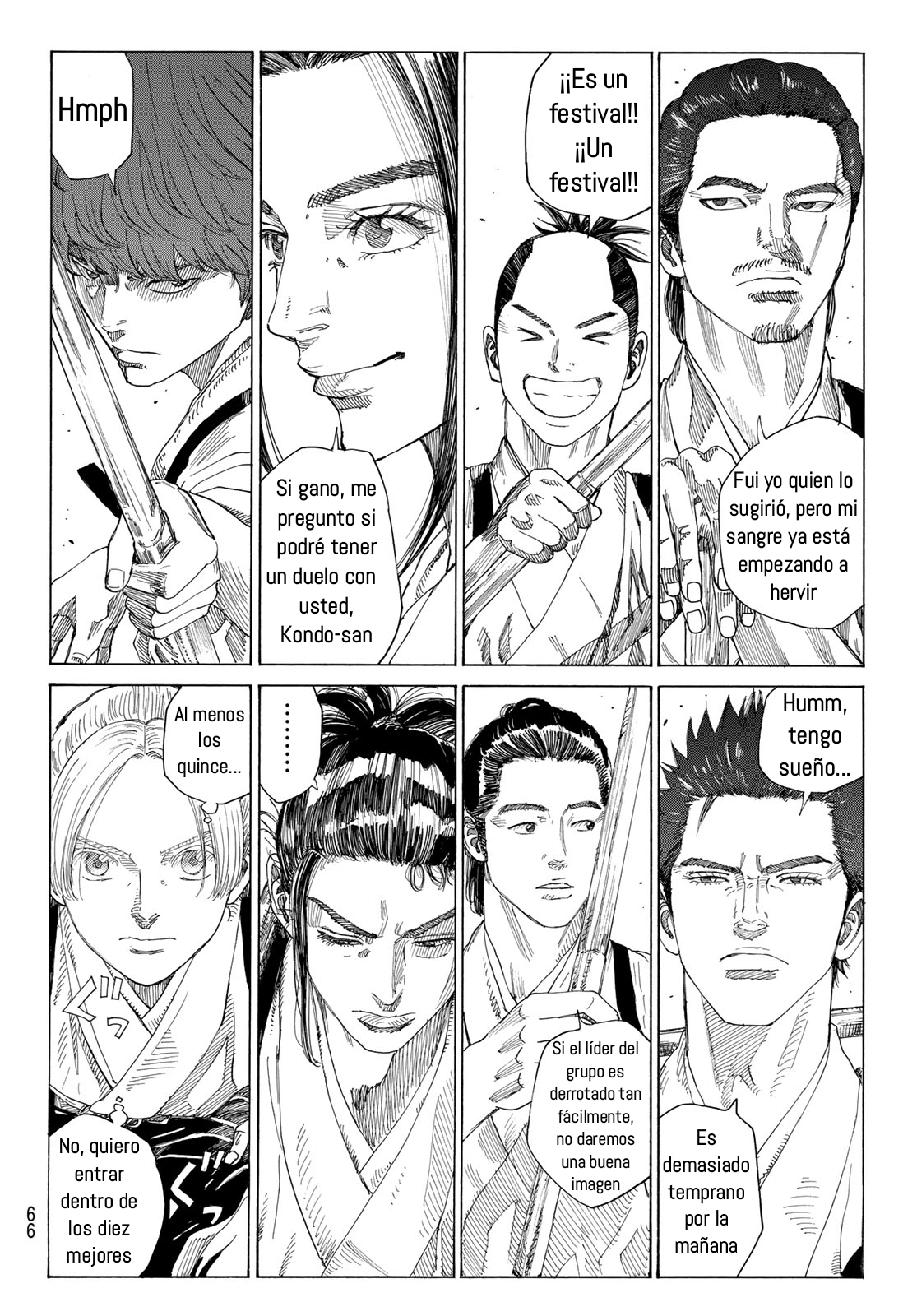 Ao no Miburo —Shinsengumi Hen— Capitulo 4 página 8