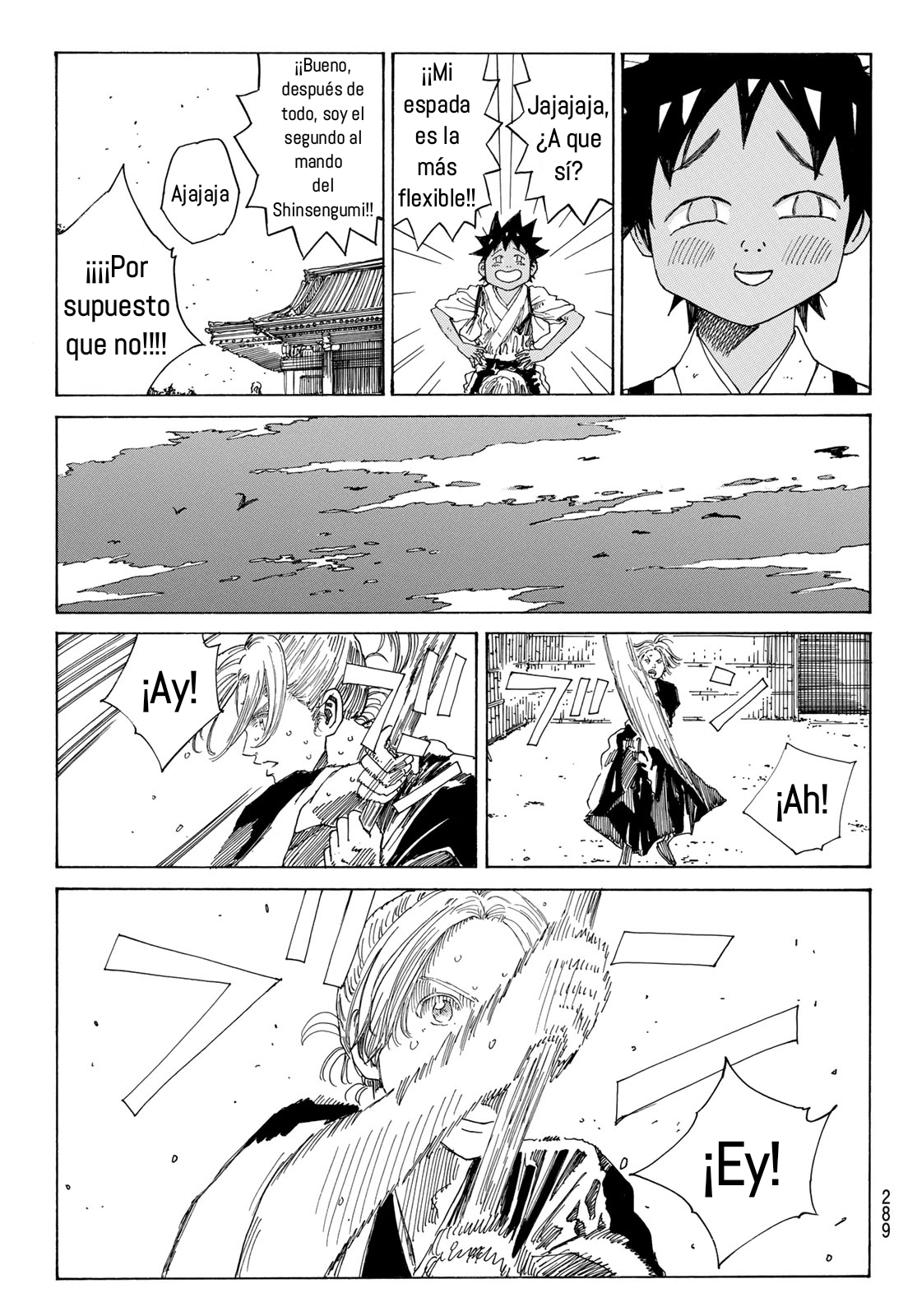 Ao no Miburo —Shinsengumi Hen— Capitulo 6 página 13