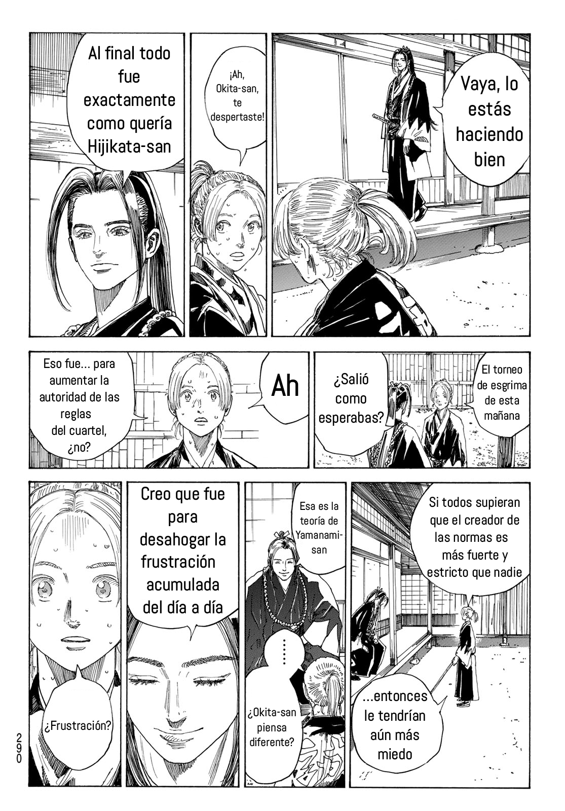 Ao no Miburo —Shinsengumi Hen— Capitulo 6 página 14