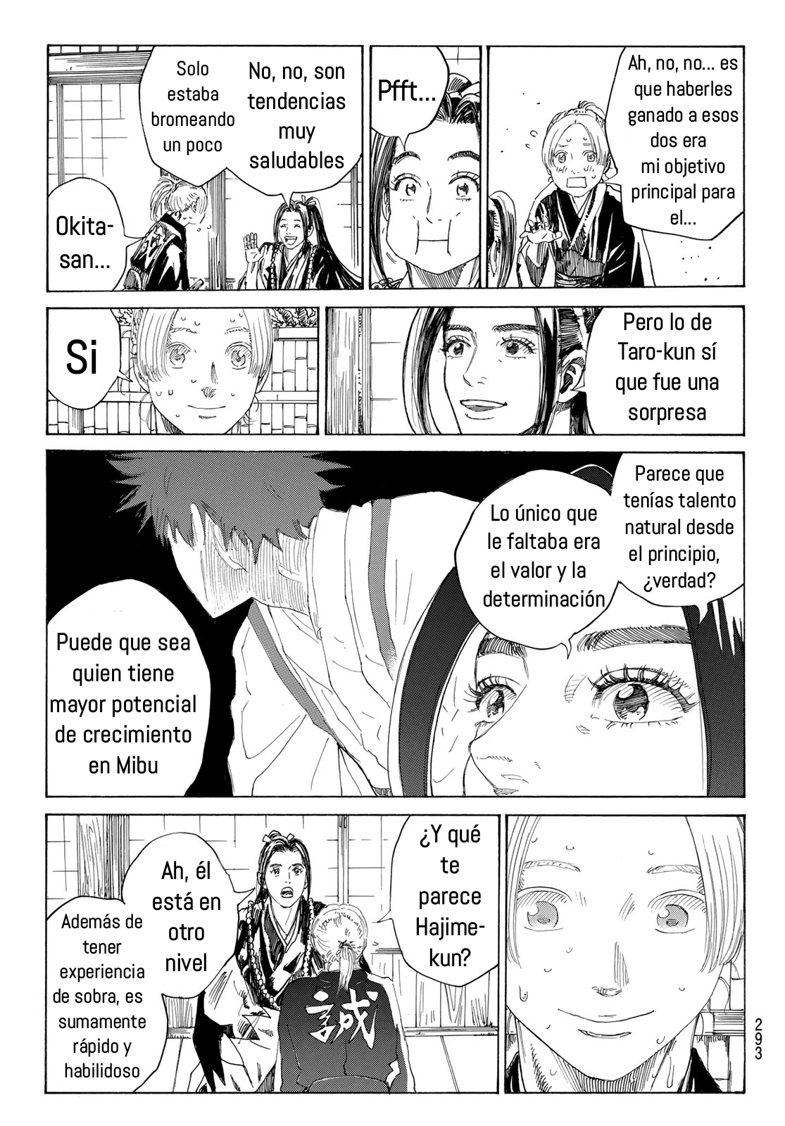 Ao no Miburo —Shinsengumi Hen— Capitulo 6 página 17
