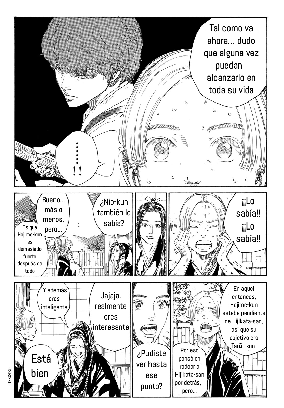 Ao no Miburo —Shinsengumi Hen— Capitulo 6 página 18