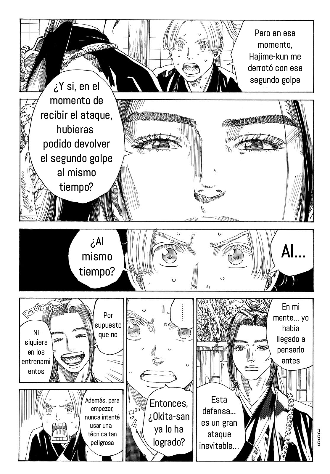 Ao no Miburo —Shinsengumi Hen— Capitulo 7 página 10