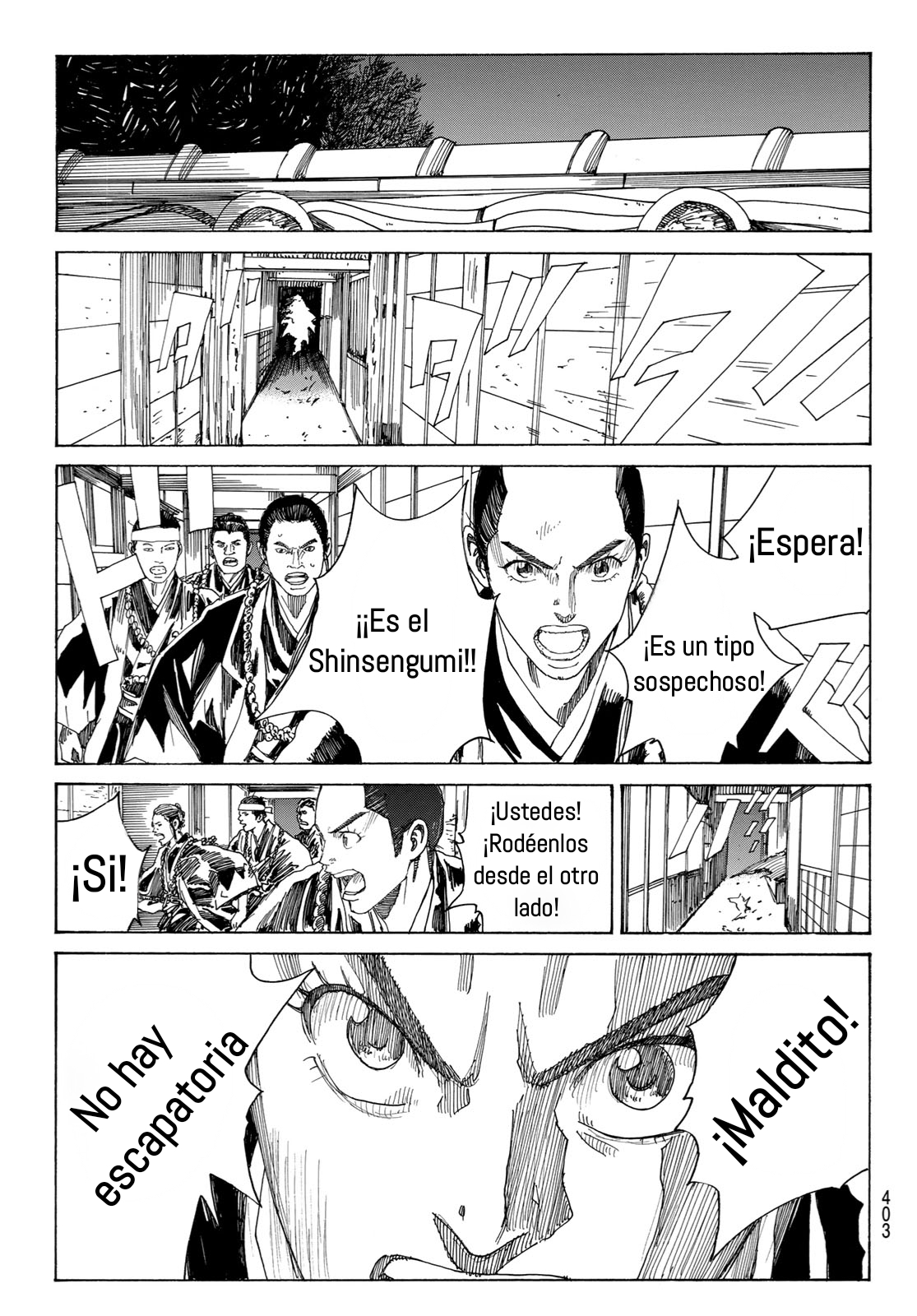Ao no Miburo —Shinsengumi Hen— Capitulo 7 página 14