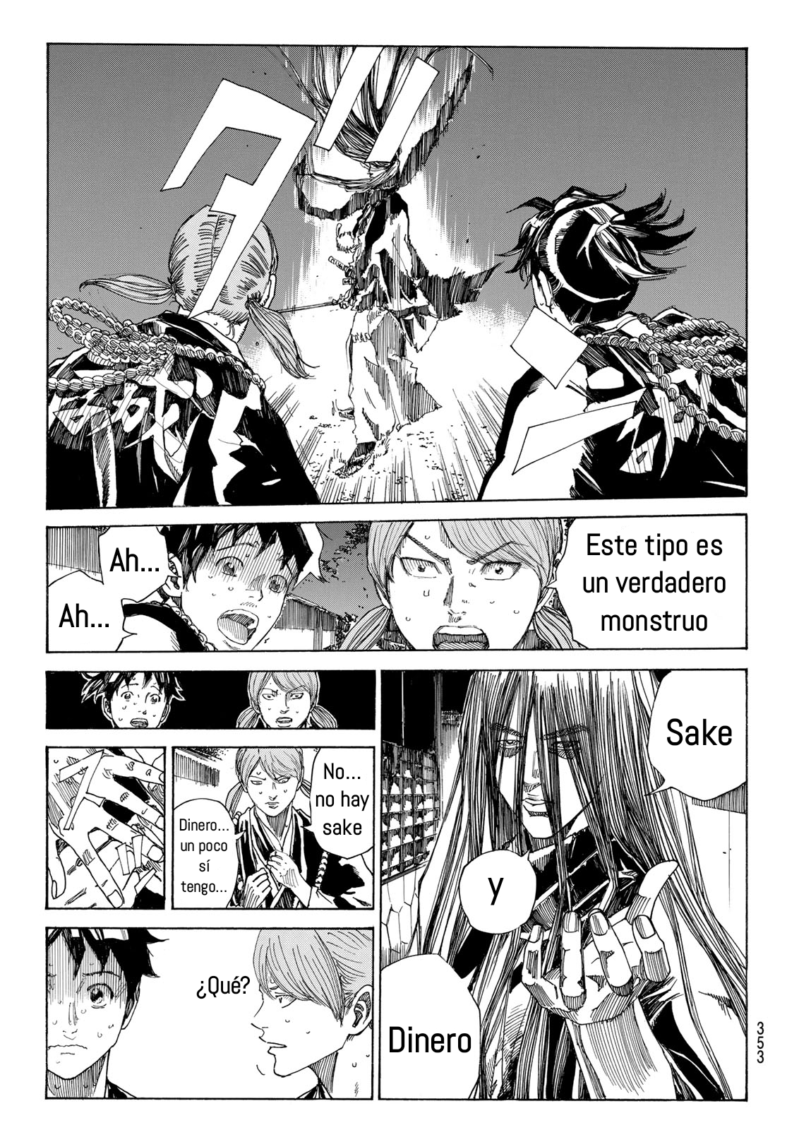 Ao no Miburo —Shinsengumi Hen— Capitulo 8 página 12