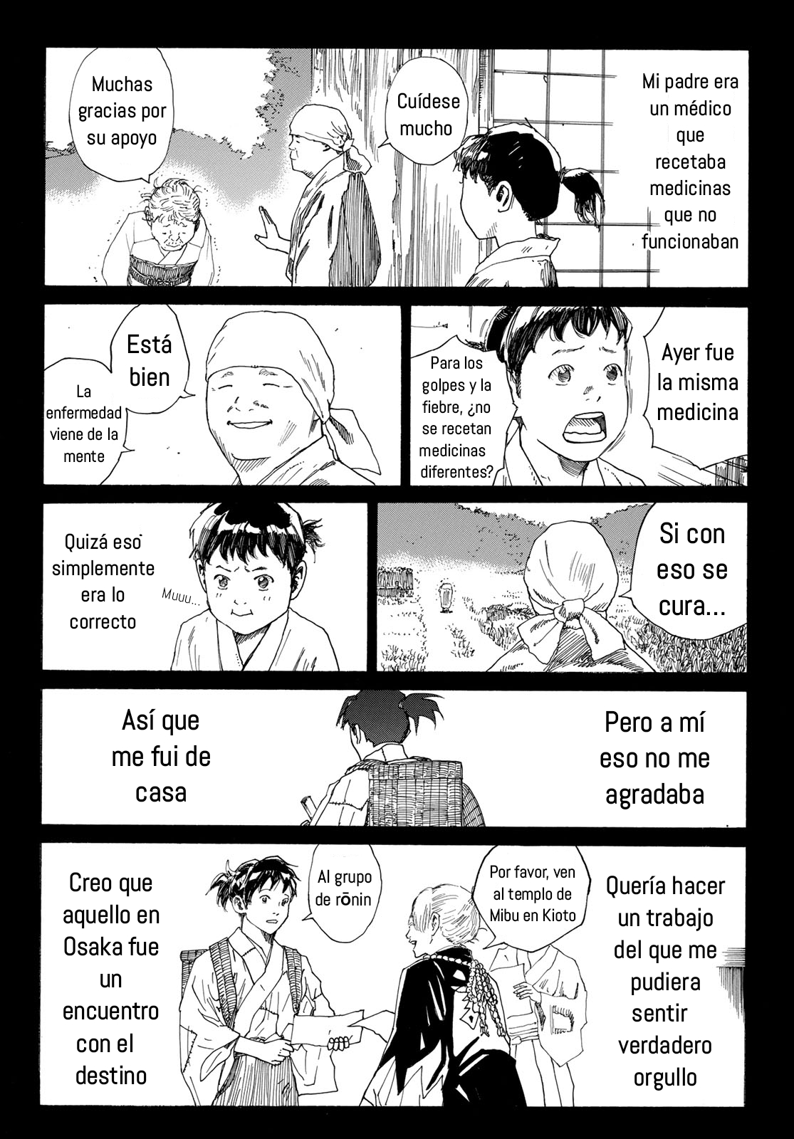Ao no Miburo —Shinsengumi Hen— Capitulo 8 página 13