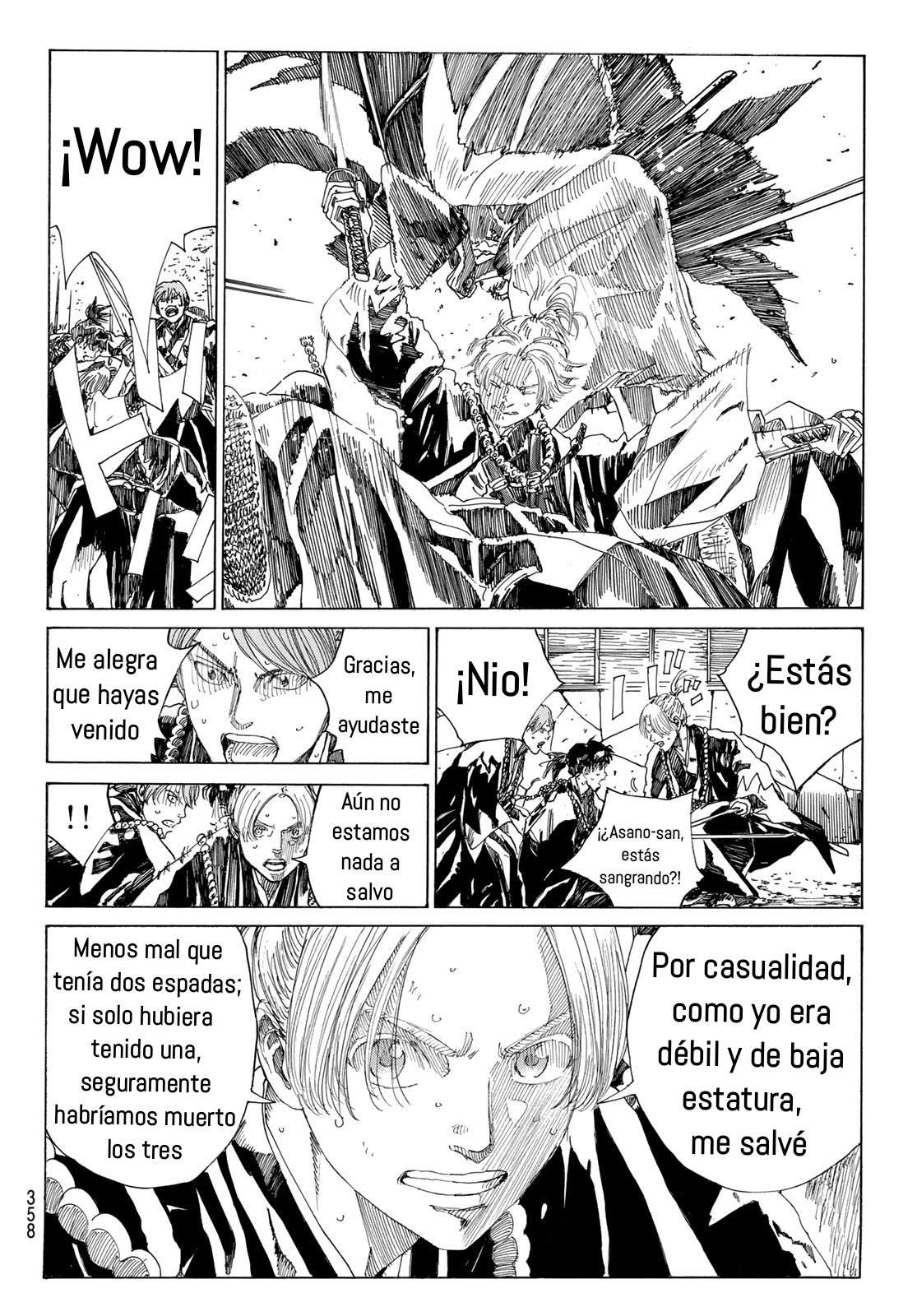 Ao no Miburo —Shinsengumi Hen— Capitulo 8 página 16