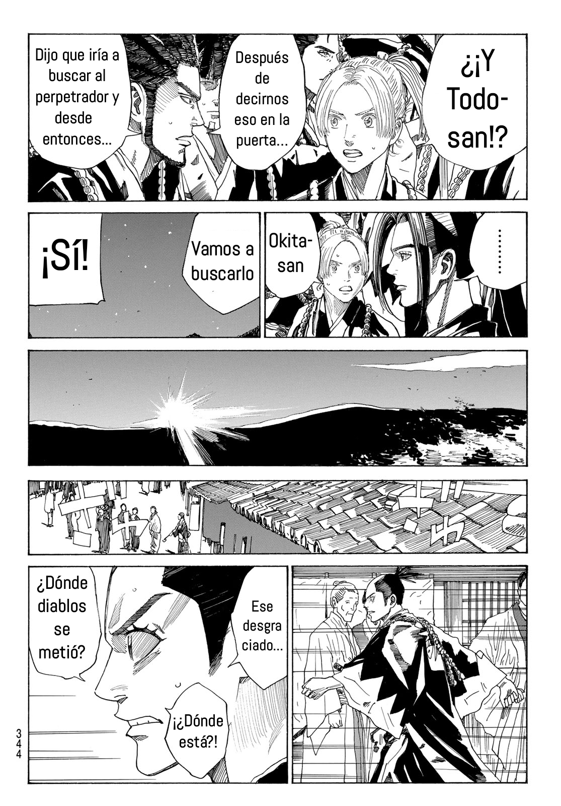 Ao no Miburo —Shinsengumi Hen— Capitulo 8 página 3