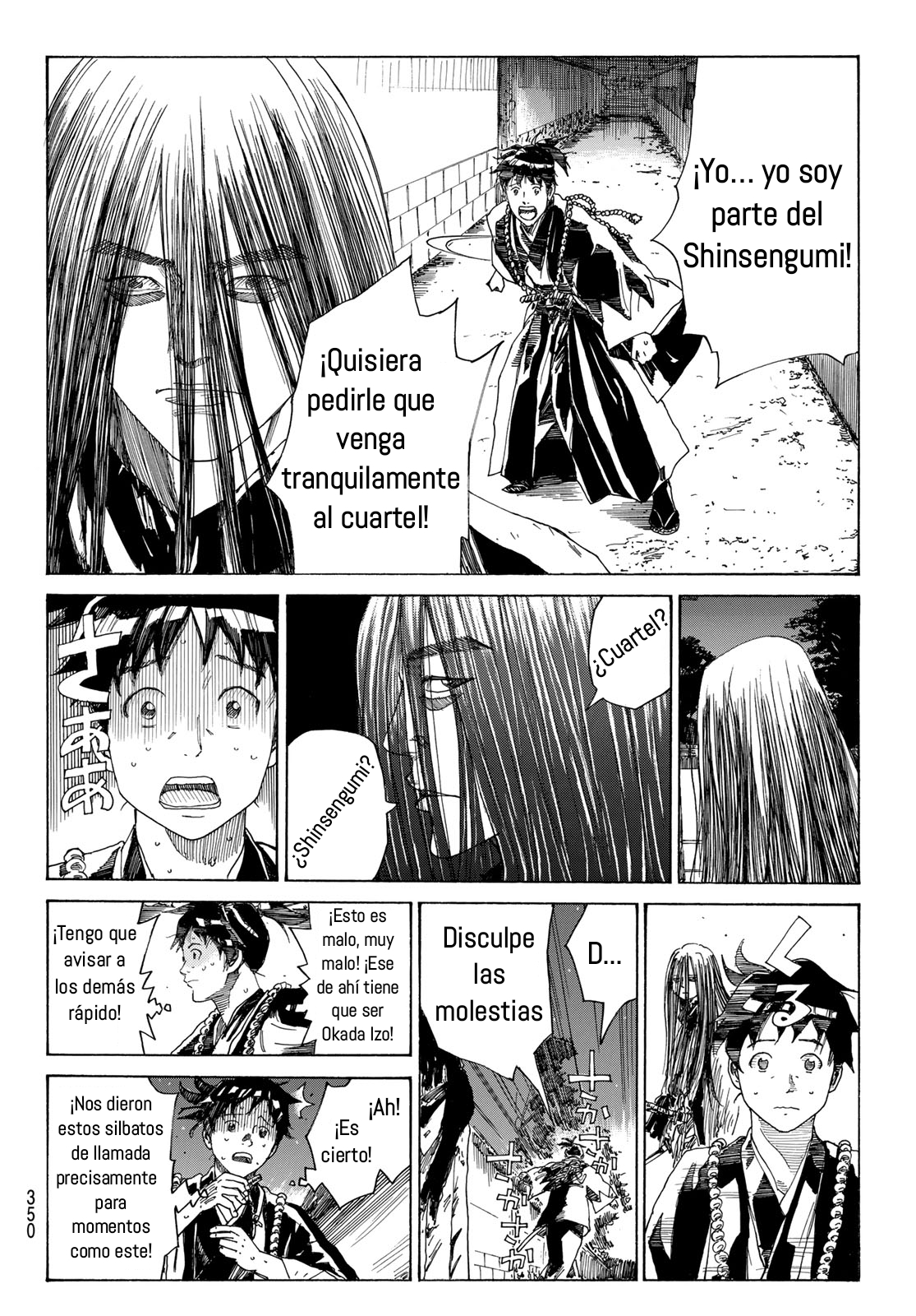 Ao no Miburo —Shinsengumi Hen— Capitulo 8 página 9