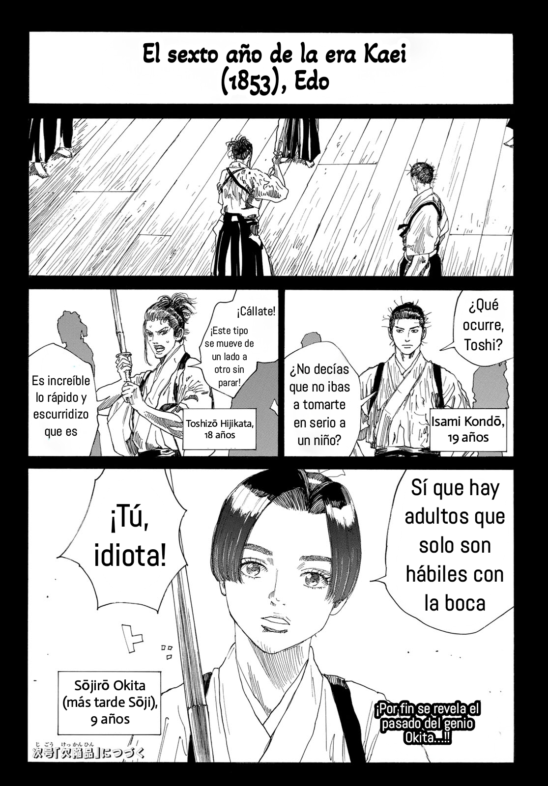 Ao no Miburo —Shinsengumi Hen— Capitulo 9 página 19