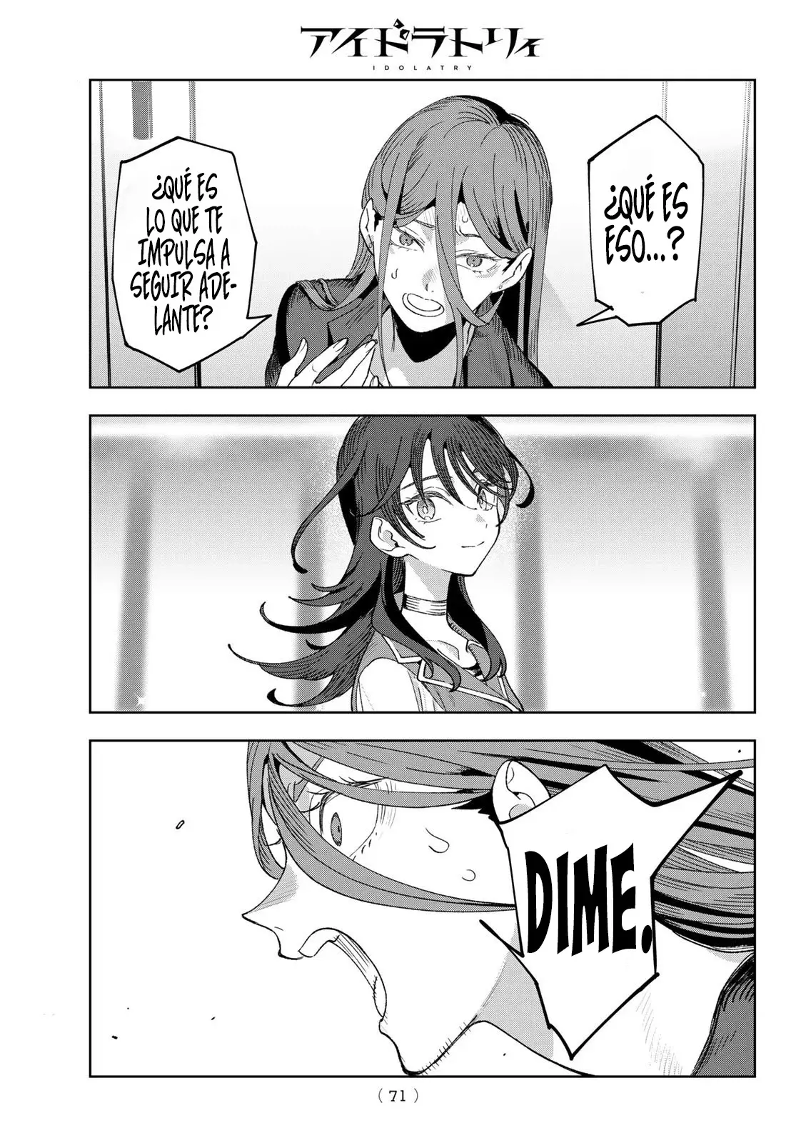 Idolatry Capitulo 1: Junna Harumi página 58