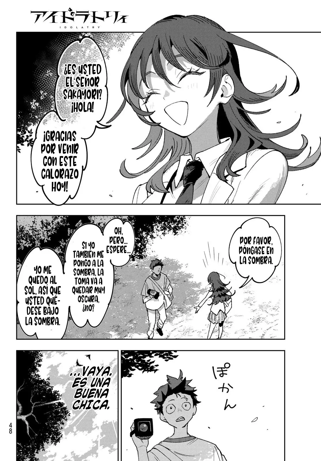 Idolatry Capitulo 2: El contrato del diablo página 16