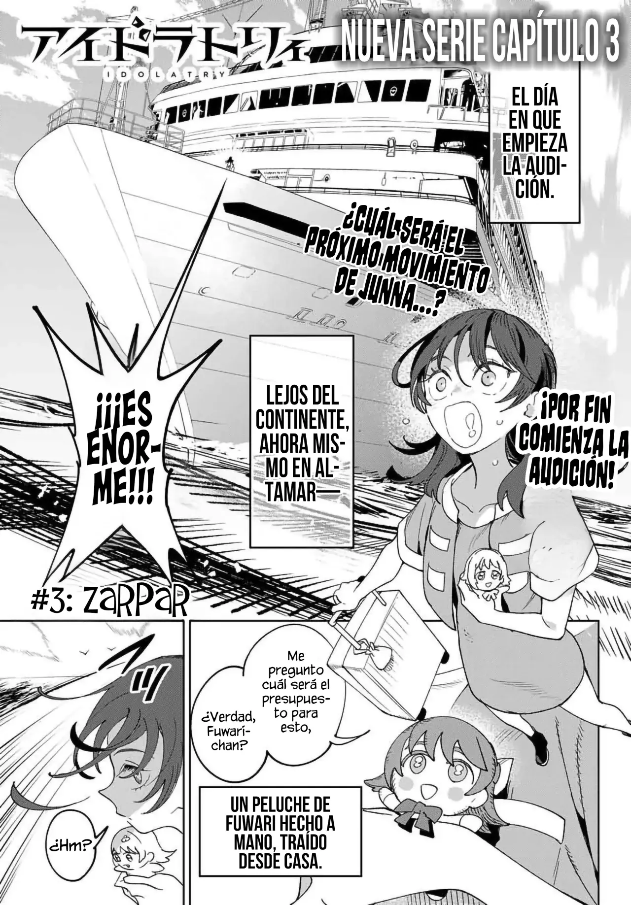 Idolatry Capitulo 3: Zarpar página 4