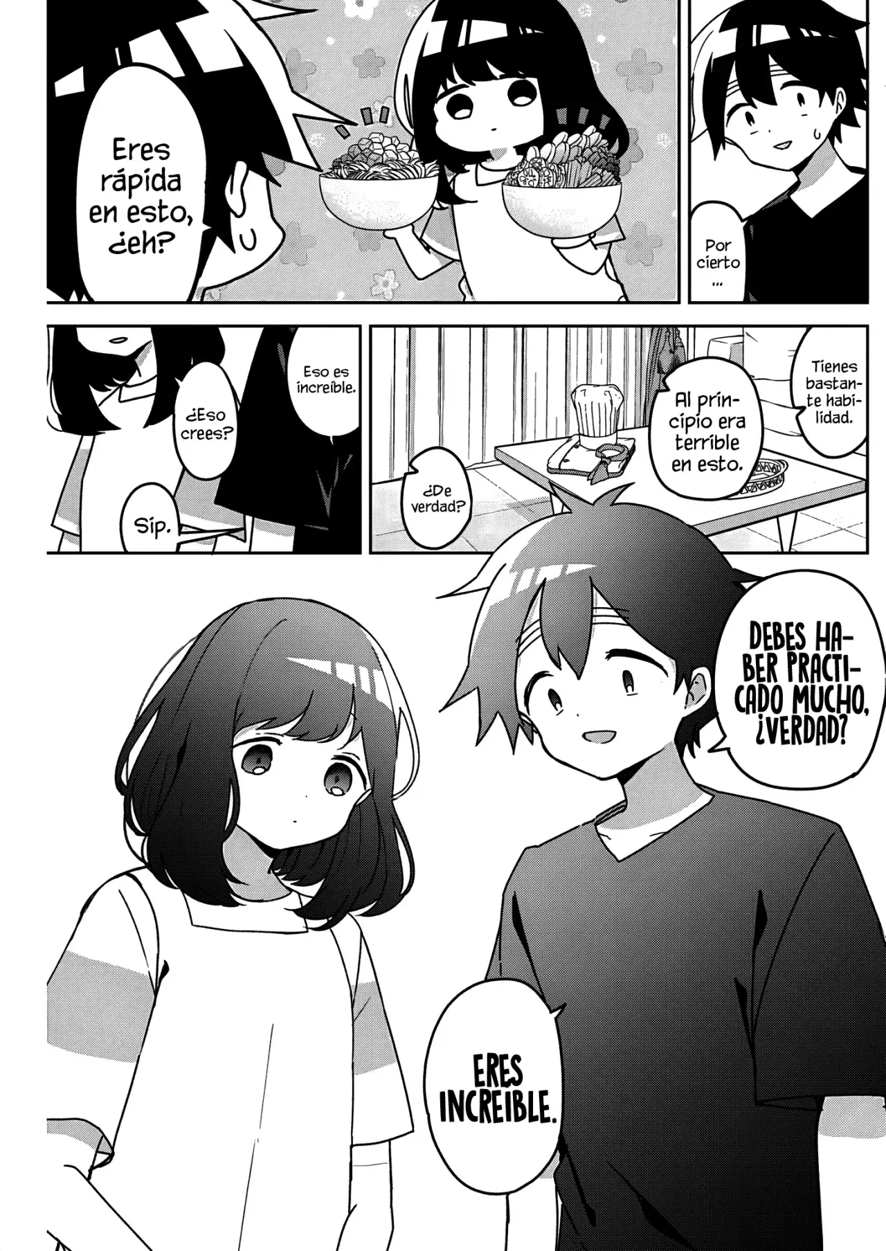 Osananananajimi Capitulo 17: Cocinando. página 12