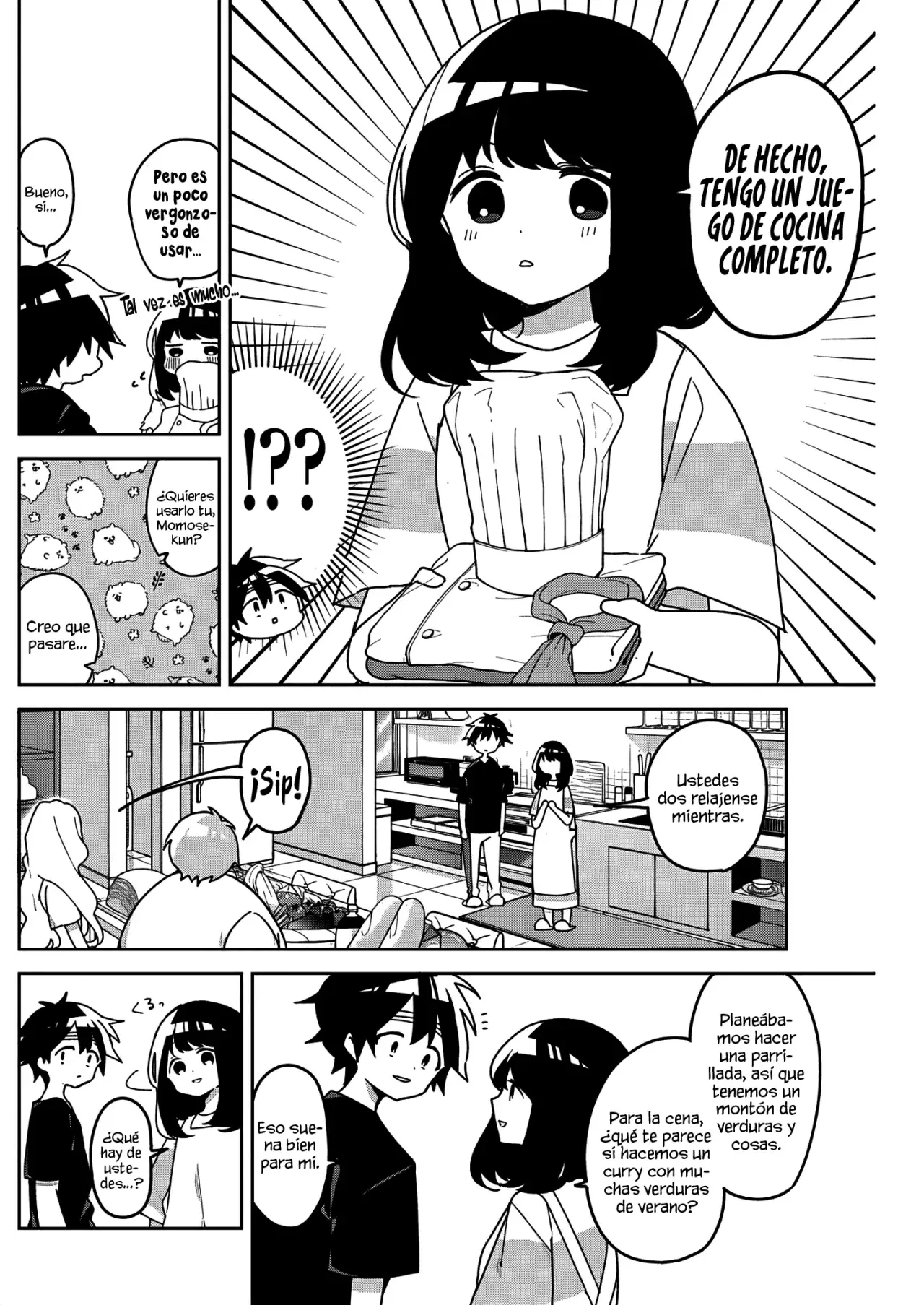 Osananananajimi Capitulo 17: Cocinando. página 7