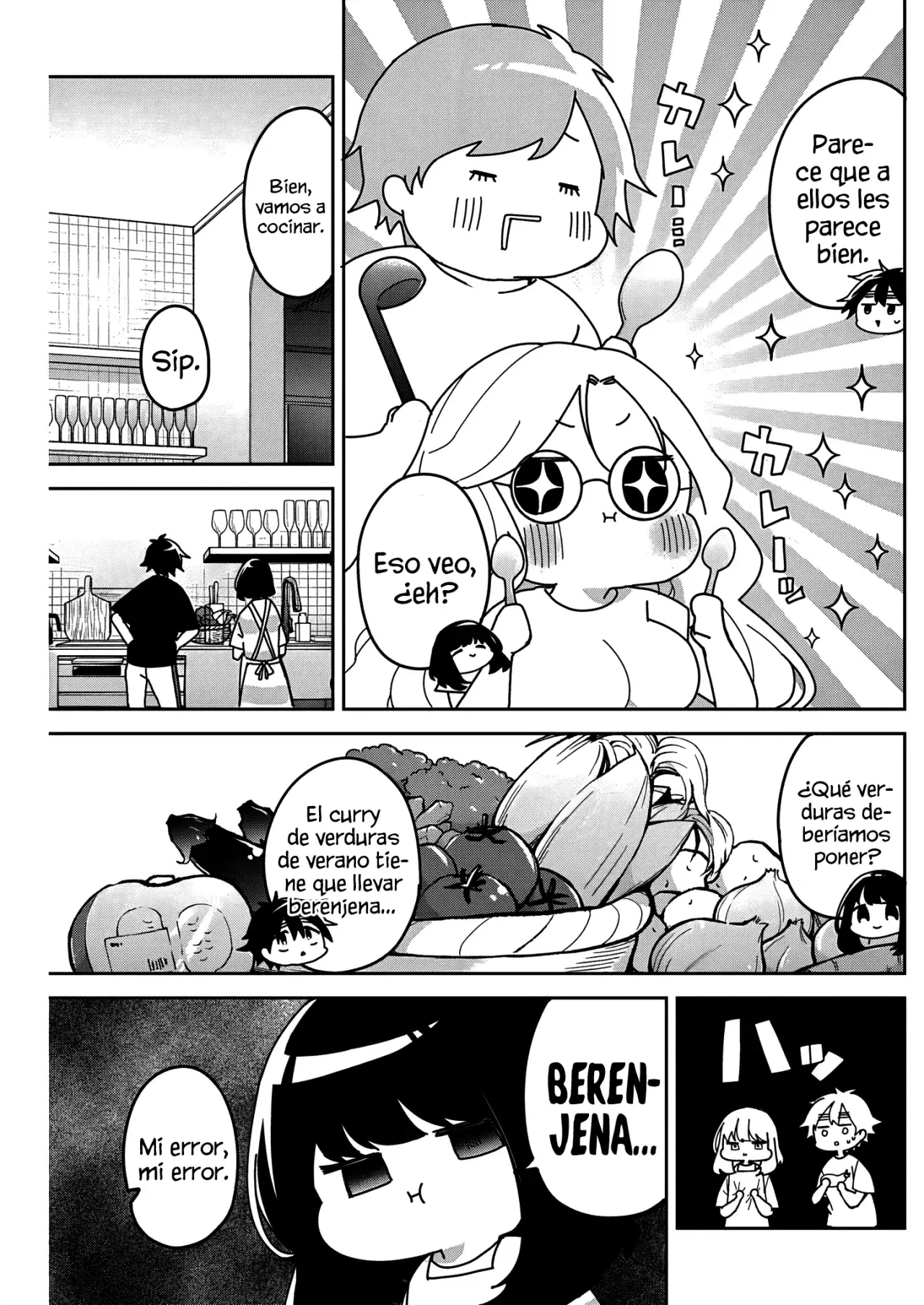 Osananananajimi Capitulo 17: Cocinando. página 8