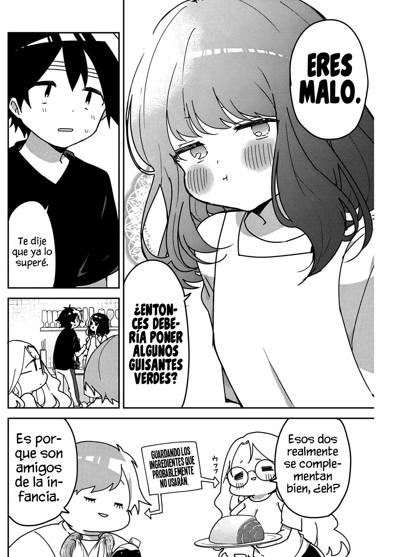 Osananananajimi Capitulo 17: Cocinando. página 9