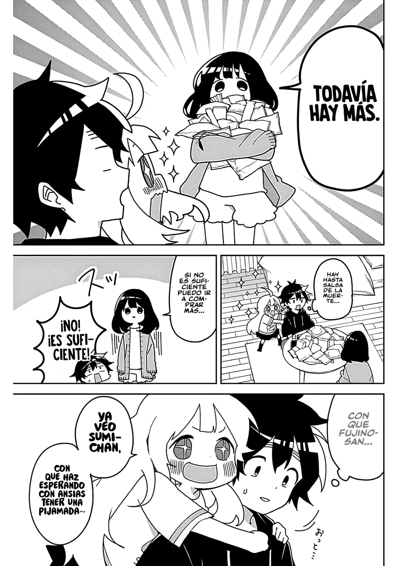 Osananananajimi Capitulo 6: Pijamada página 11