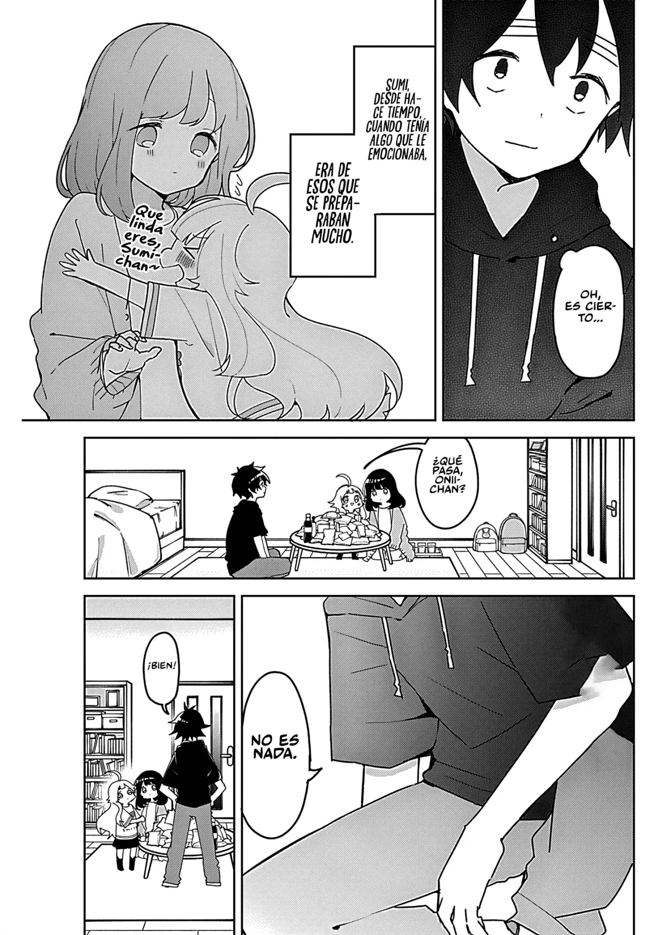 Osananananajimi Capitulo 6: Pijamada página 15